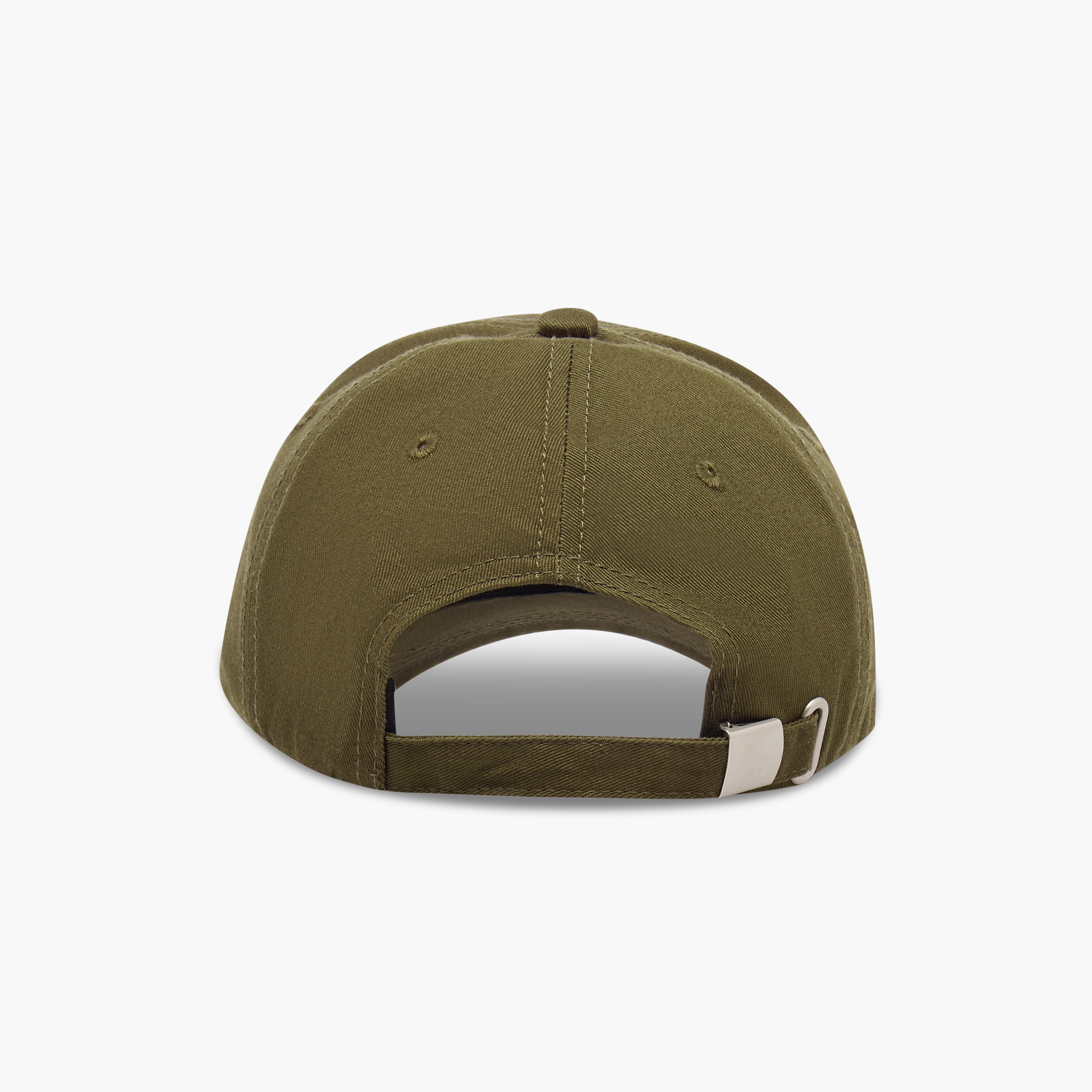Stitch Detail Cap with Buckled Strap Closure-men-caps-image-5