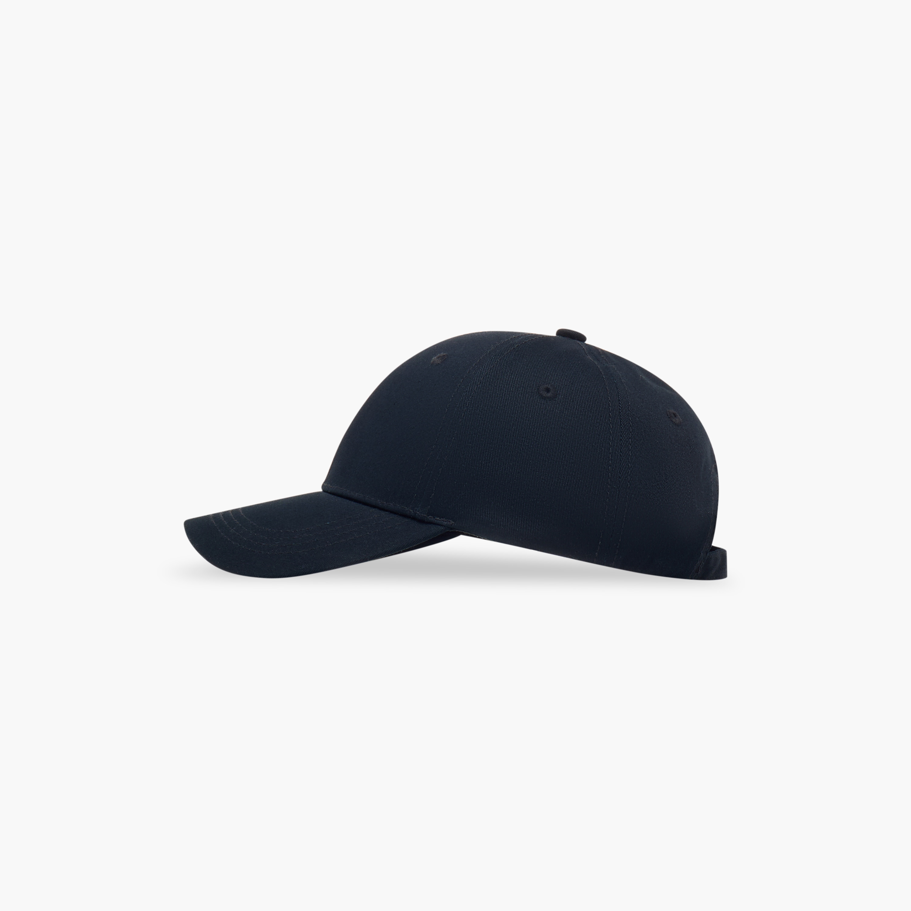 Stitch Detail Cap with Buckled Strap Closure-men-caps-image-4
