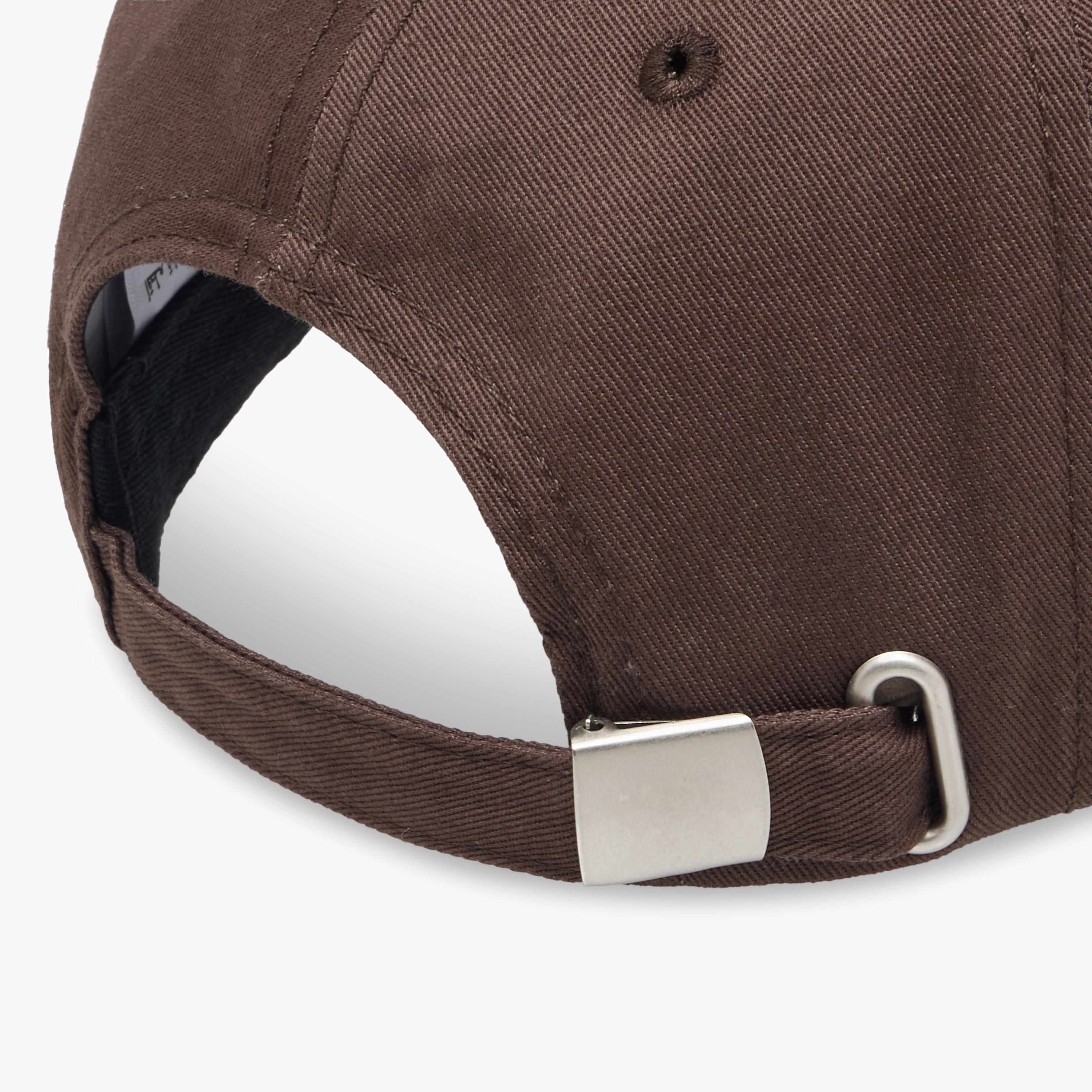 Eyelet Detail Cap with Buckled Strap Closure-men-caps-image-7