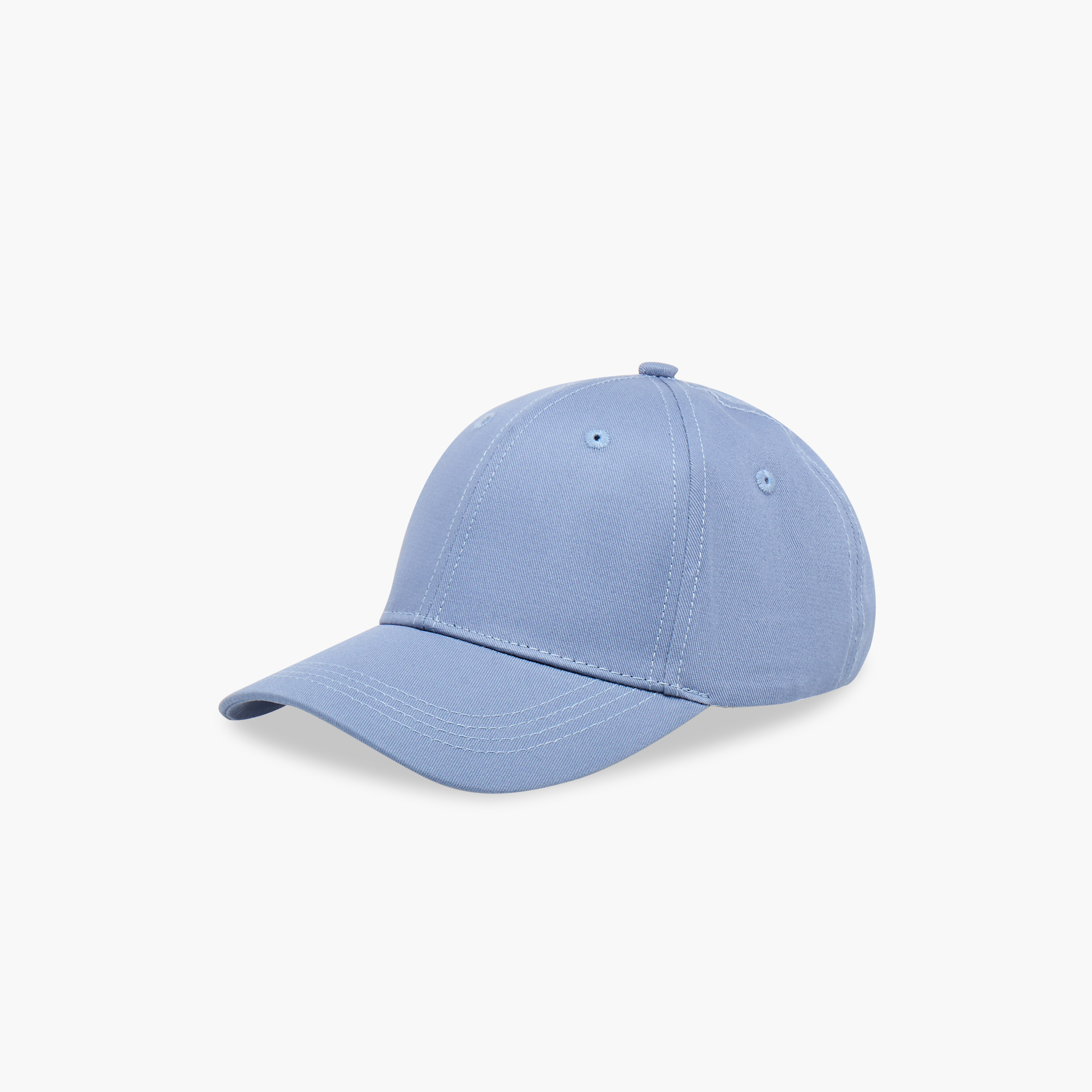 Stitch Detail Cap with Buckled Strap Closure-men-caps-image-3