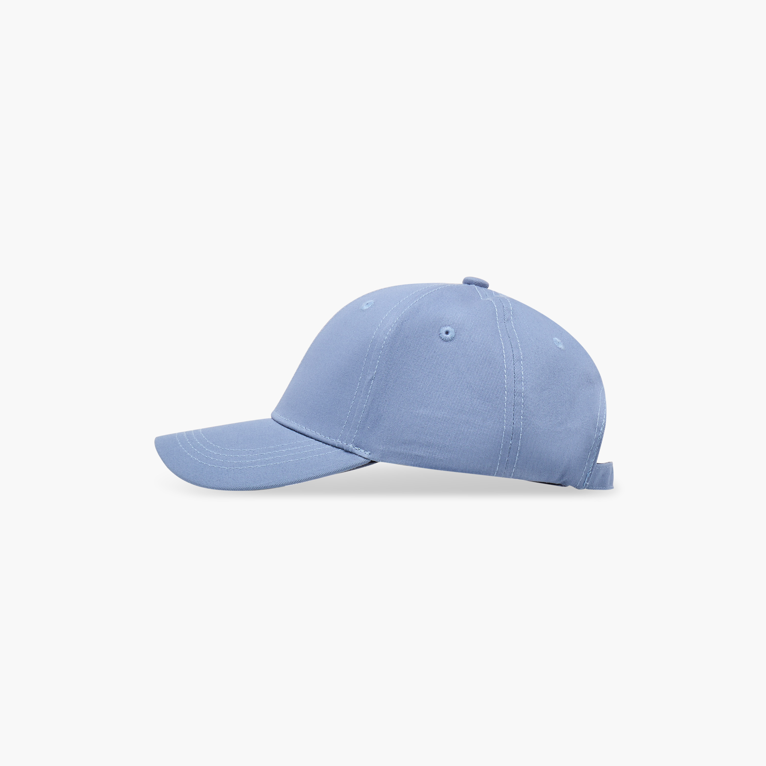 Stitch Detail Cap with Buckled Strap Closure-men-caps-image-4