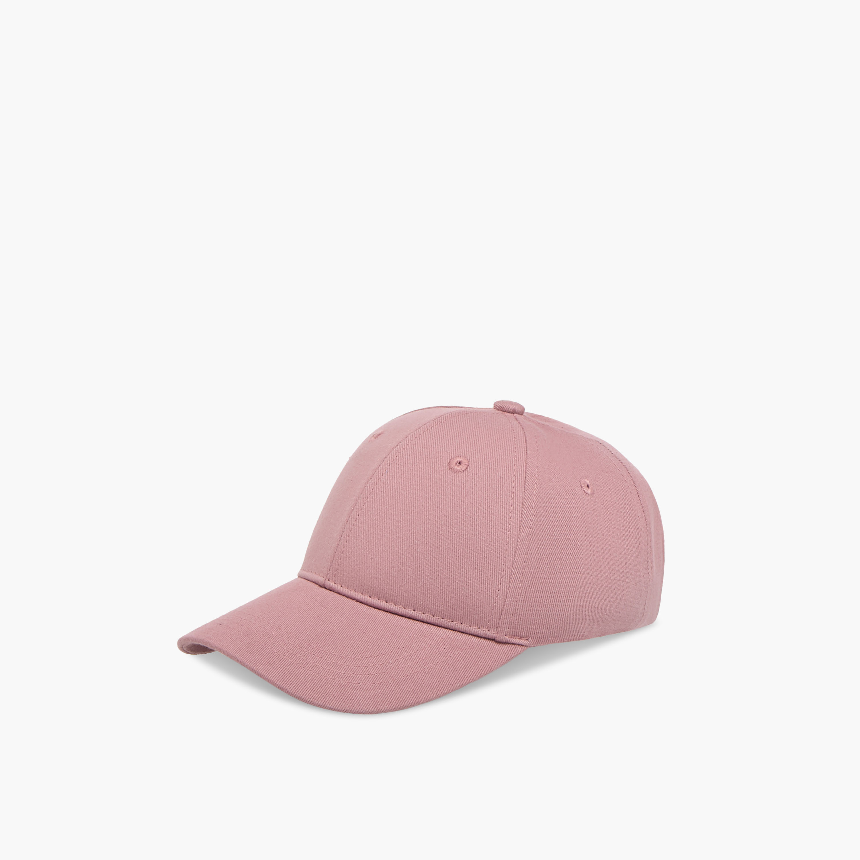Eyelet Detail Cap with Buckled Strap Closure-men-caps-image-3