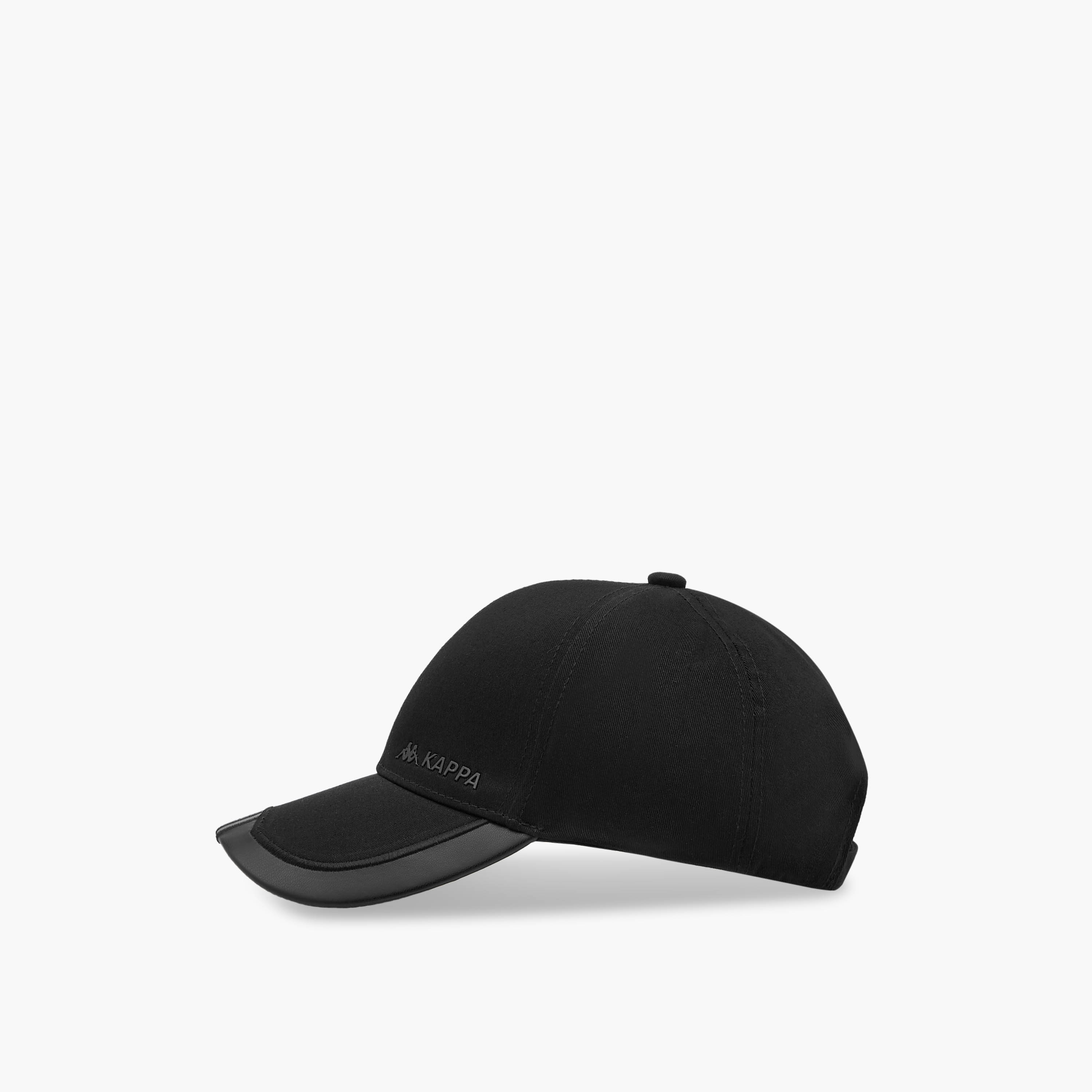 Kappa Logo Accent Cap with Buckled Strap Closure-men-caps-image-4