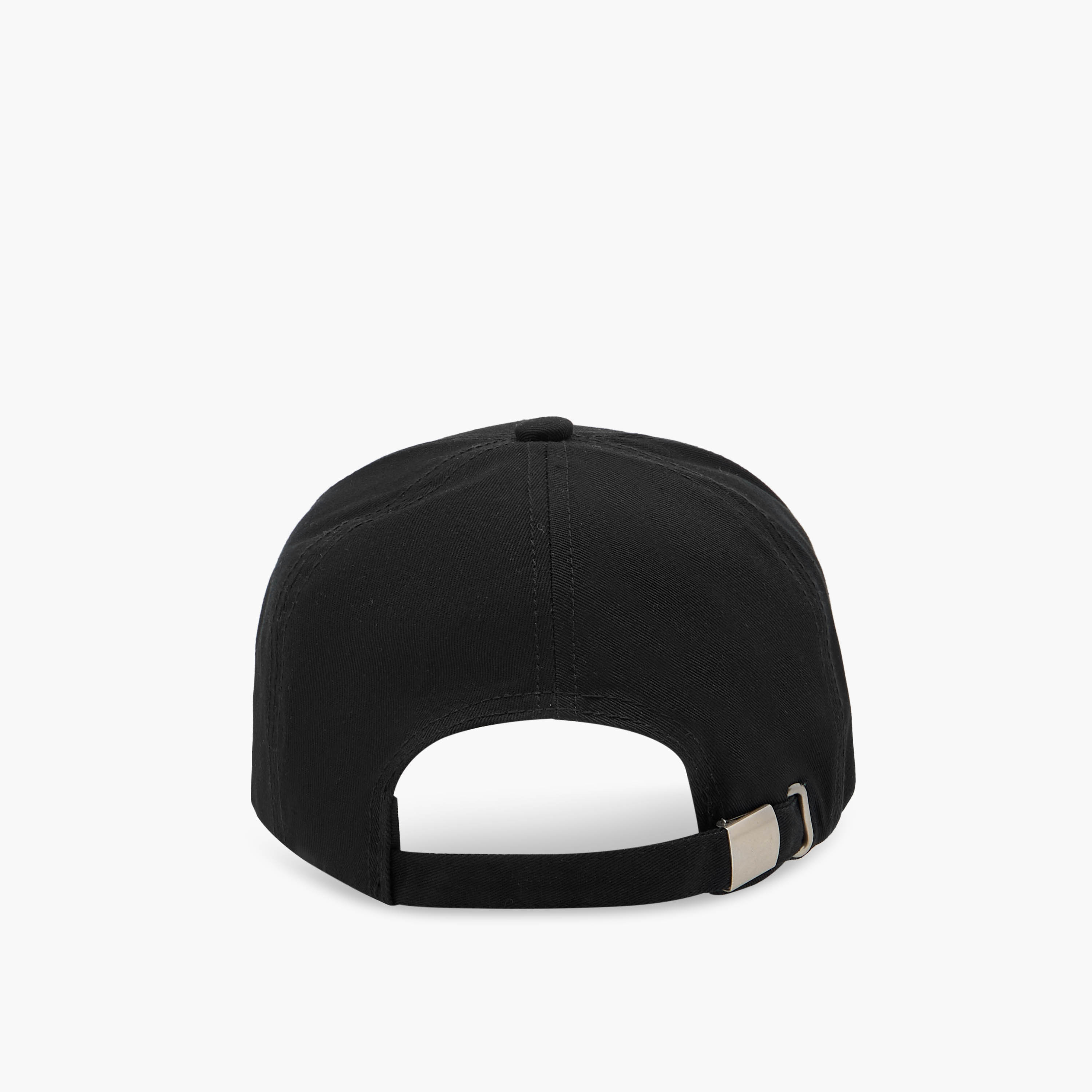 Kappa Logo Accent Cap with Buckled Strap Closure-men-caps-image-5