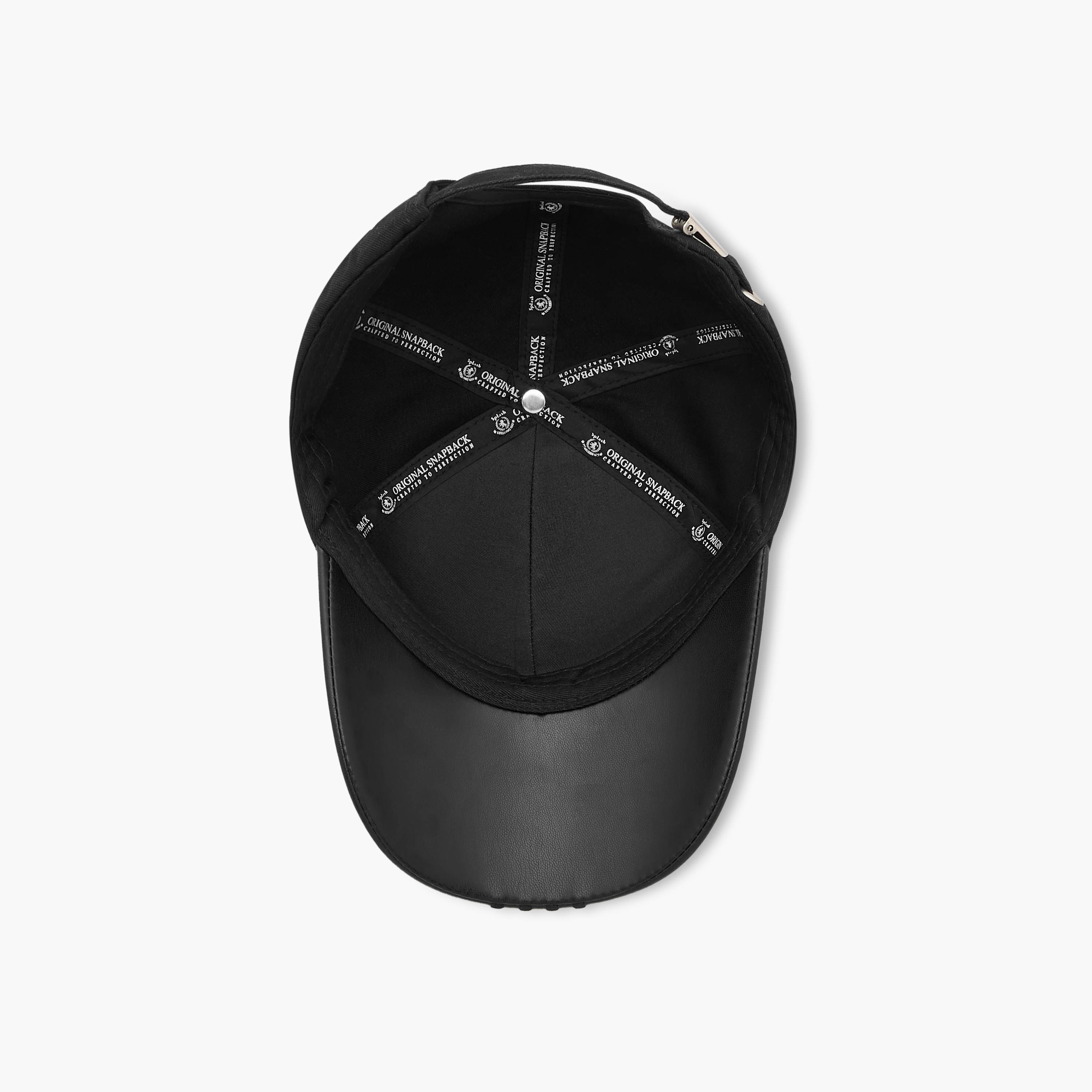 Kappa Logo Accent Cap with Buckled Strap Closure-men-caps-image-8
