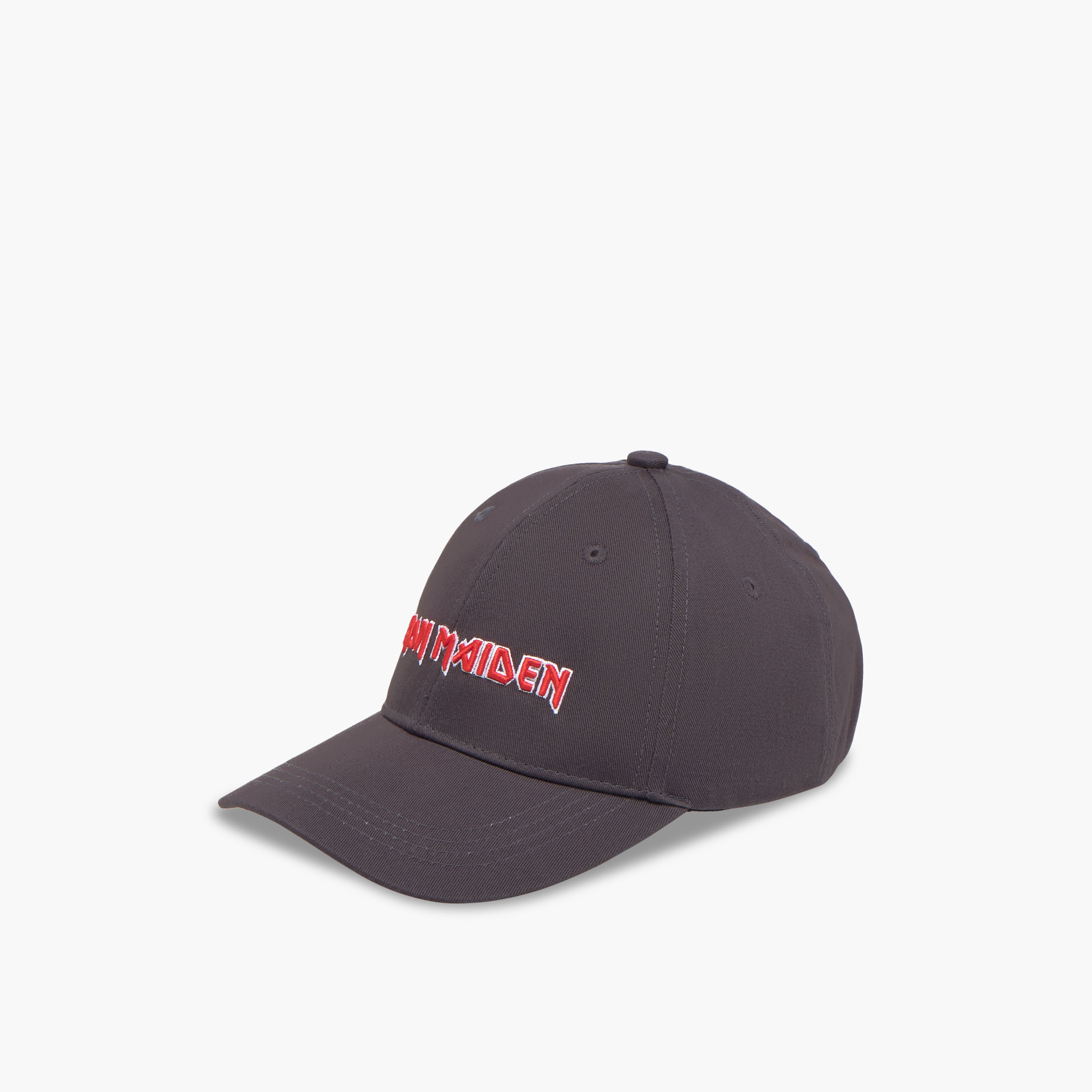 كاب بحزام بمشبك إغلاق وتطريز إيرون مايدن-men-caps-image-3