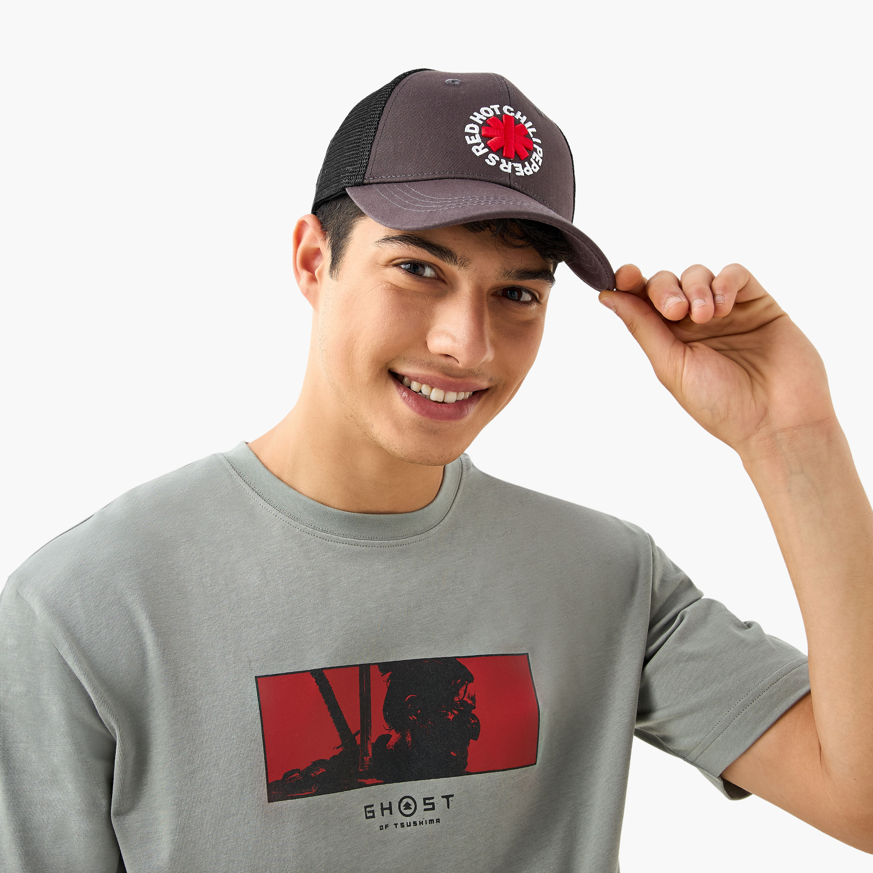 كاب بتطريز ذا ريد هوت تشيلي بيبرز مع قفل خلفي-men-caps-image-2