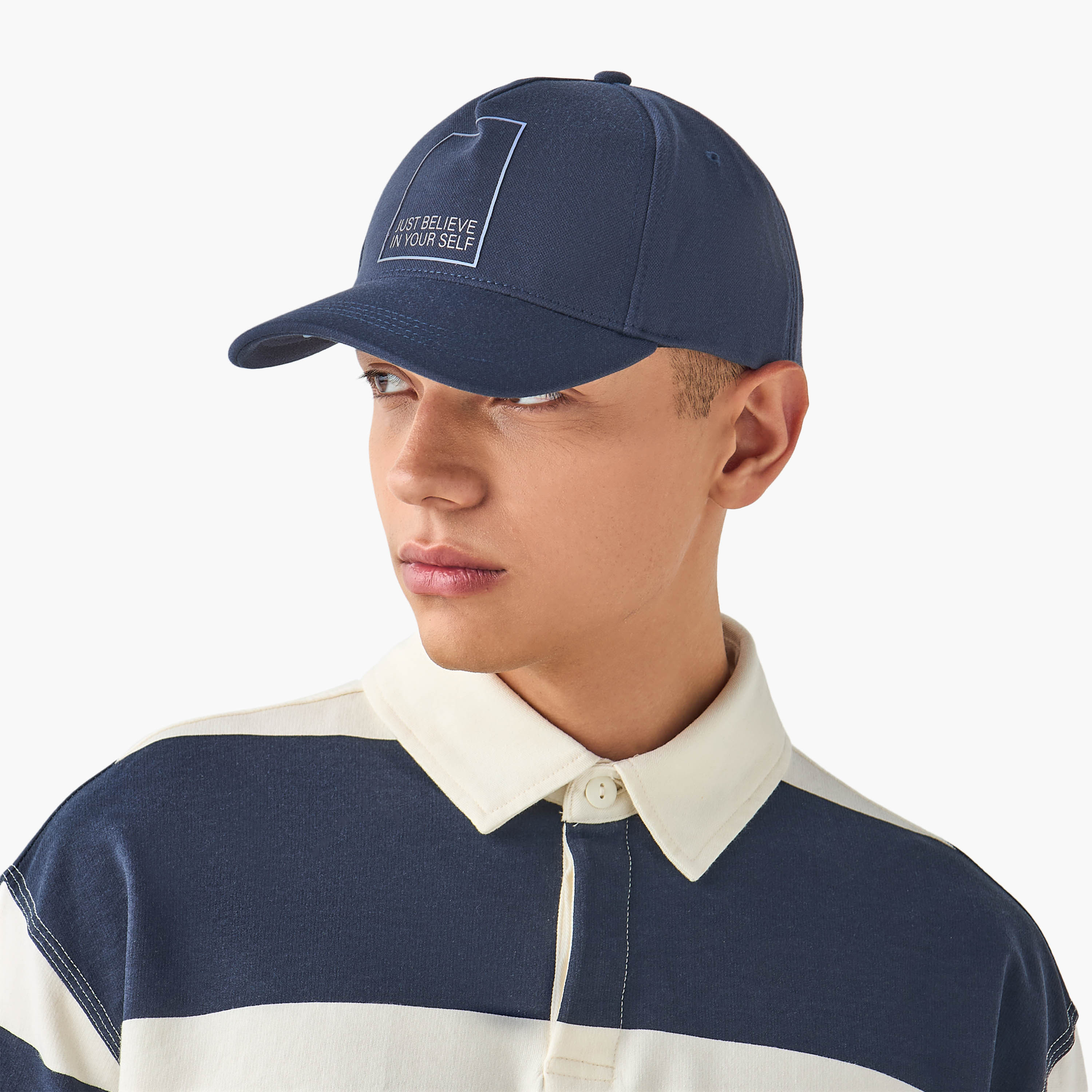 كاب بطبعات شعار ورباط إغلاق بإبزيم-men-caps-image-2