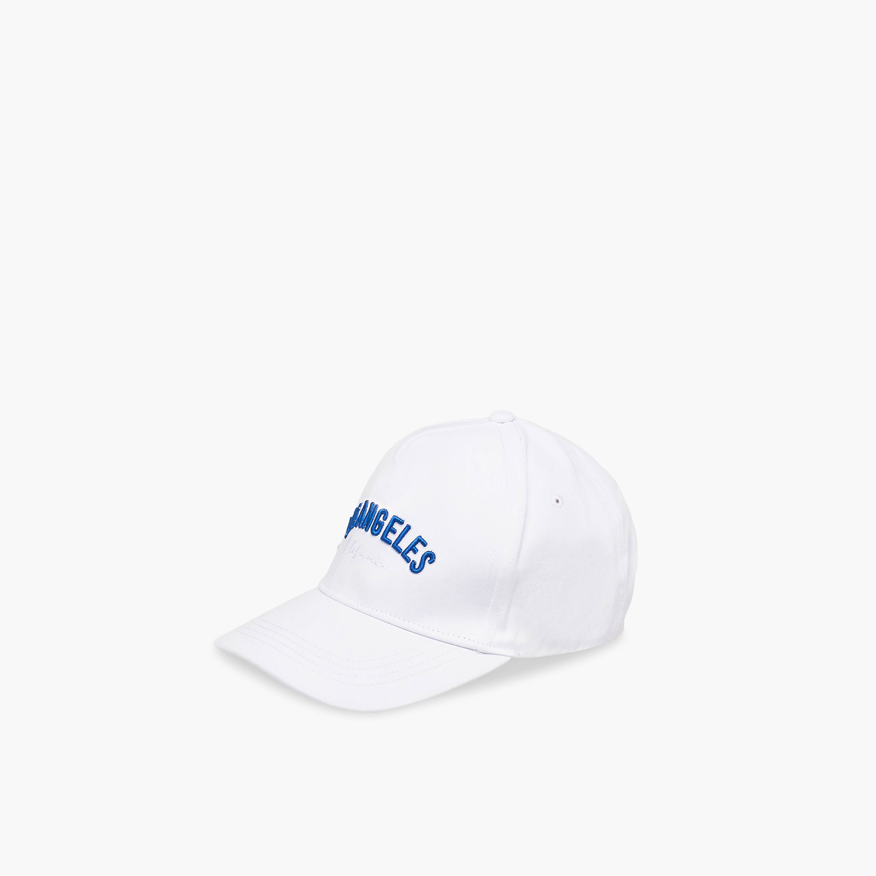 Los Angeles Embroidered Cap with Buckled Strap Closure-men-caps-image-3
