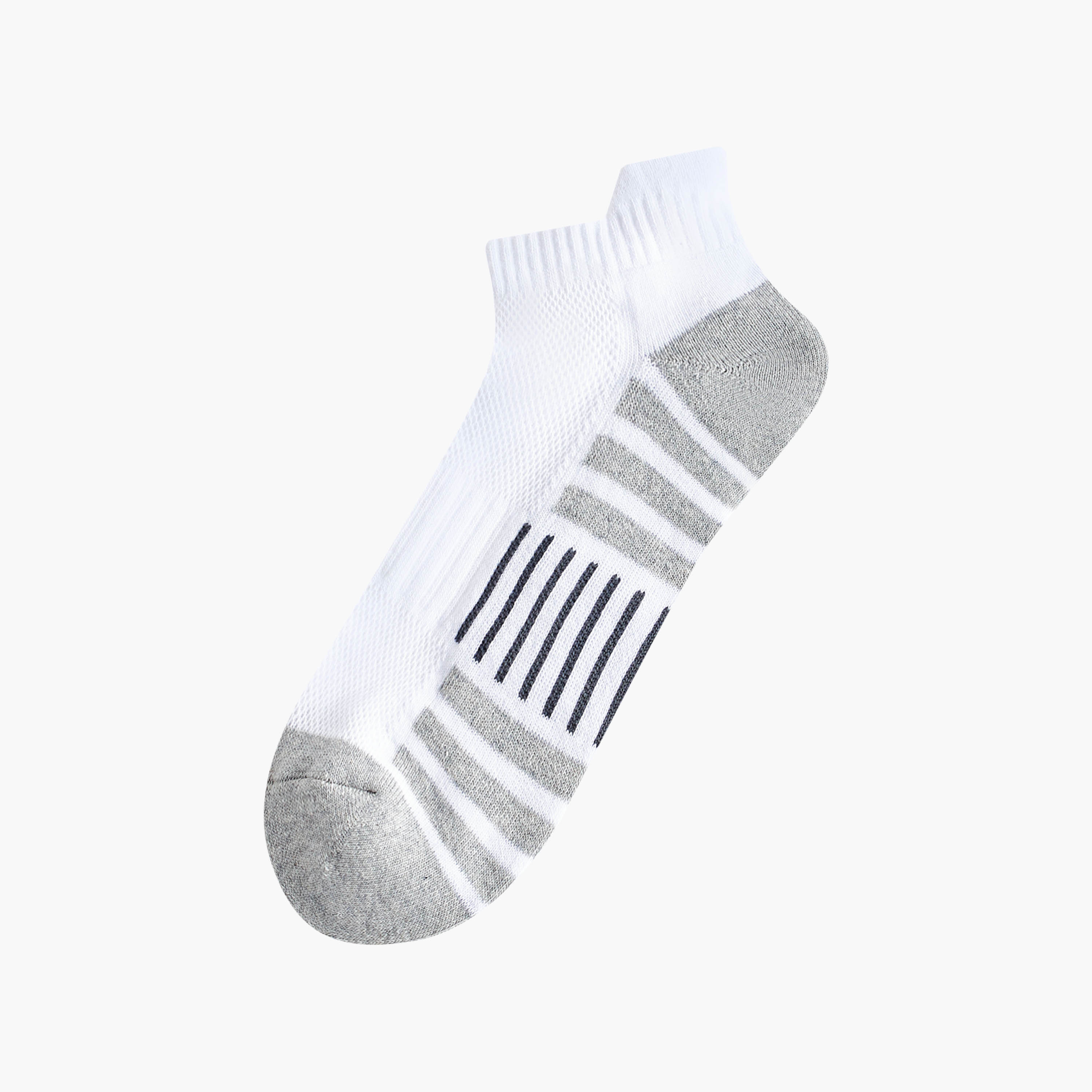 طقم جوارب نصف تيري بطول الكاحل وطبعات عدد 3-men-socks-image-2