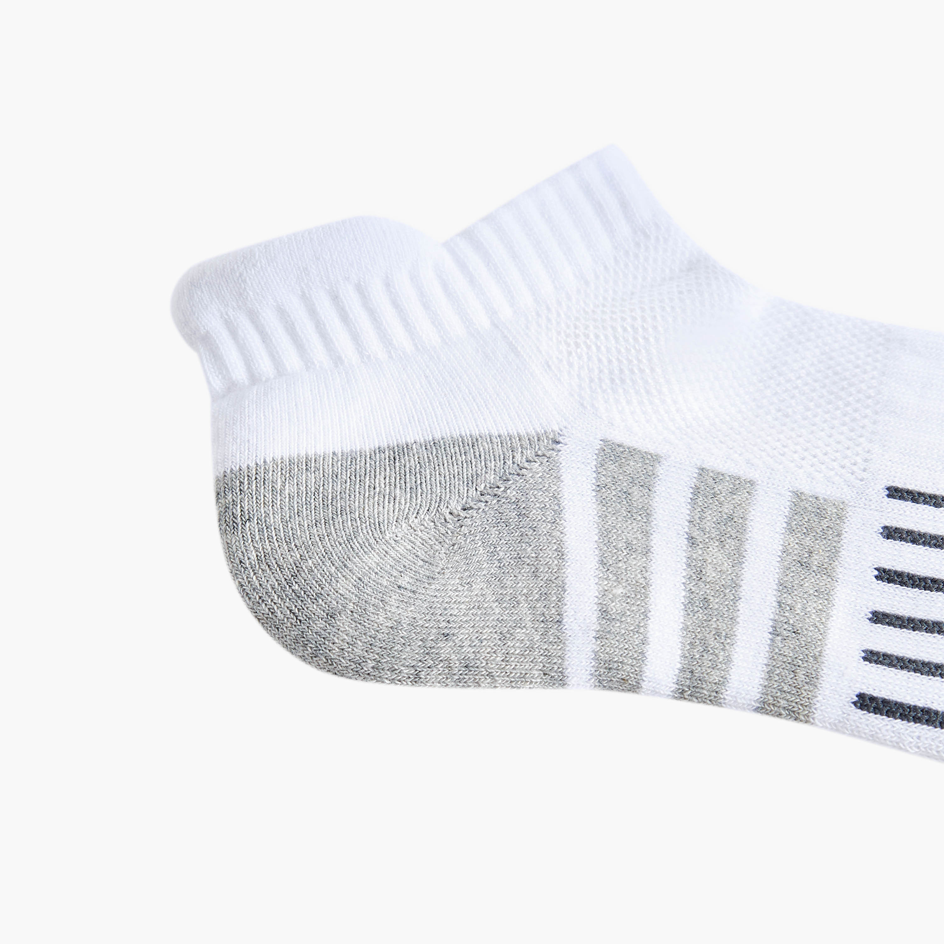 طقم جوارب نصف تيري بطول الكاحل وطبعات عدد 3-men-socks-image-5