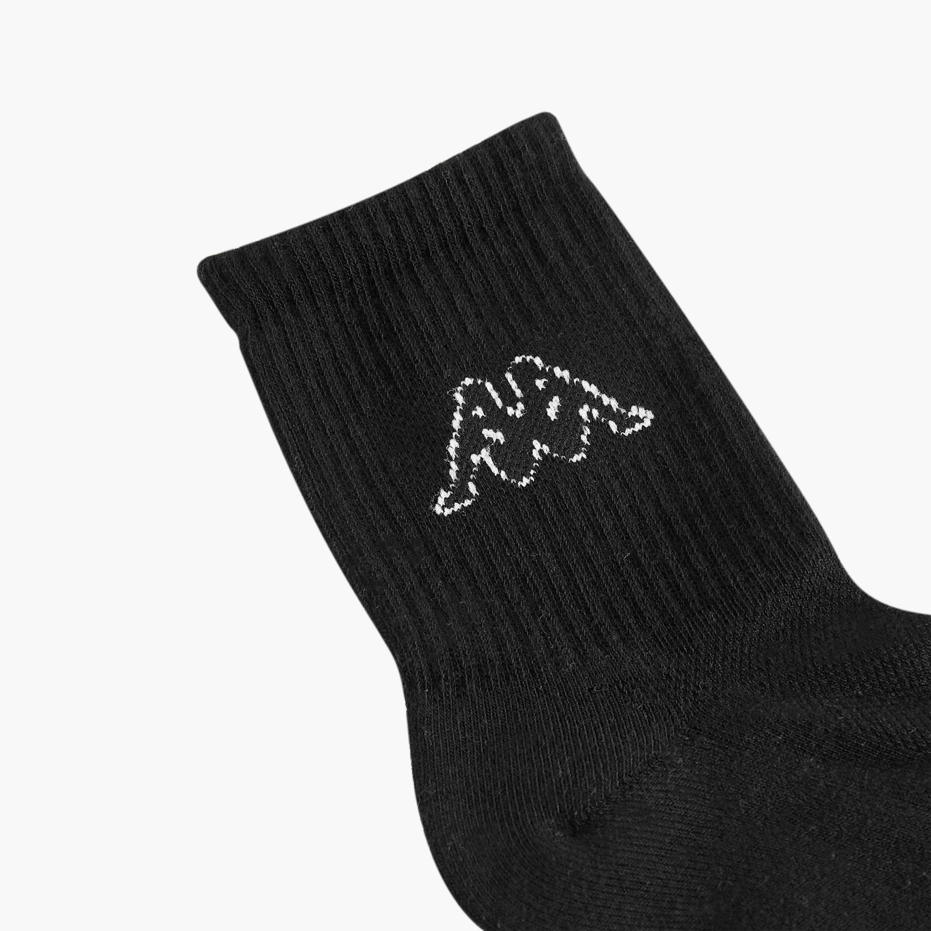 طقم جوارب 3 أزواج بارزة الملمس طويلة من كابا-men-socks-image-3