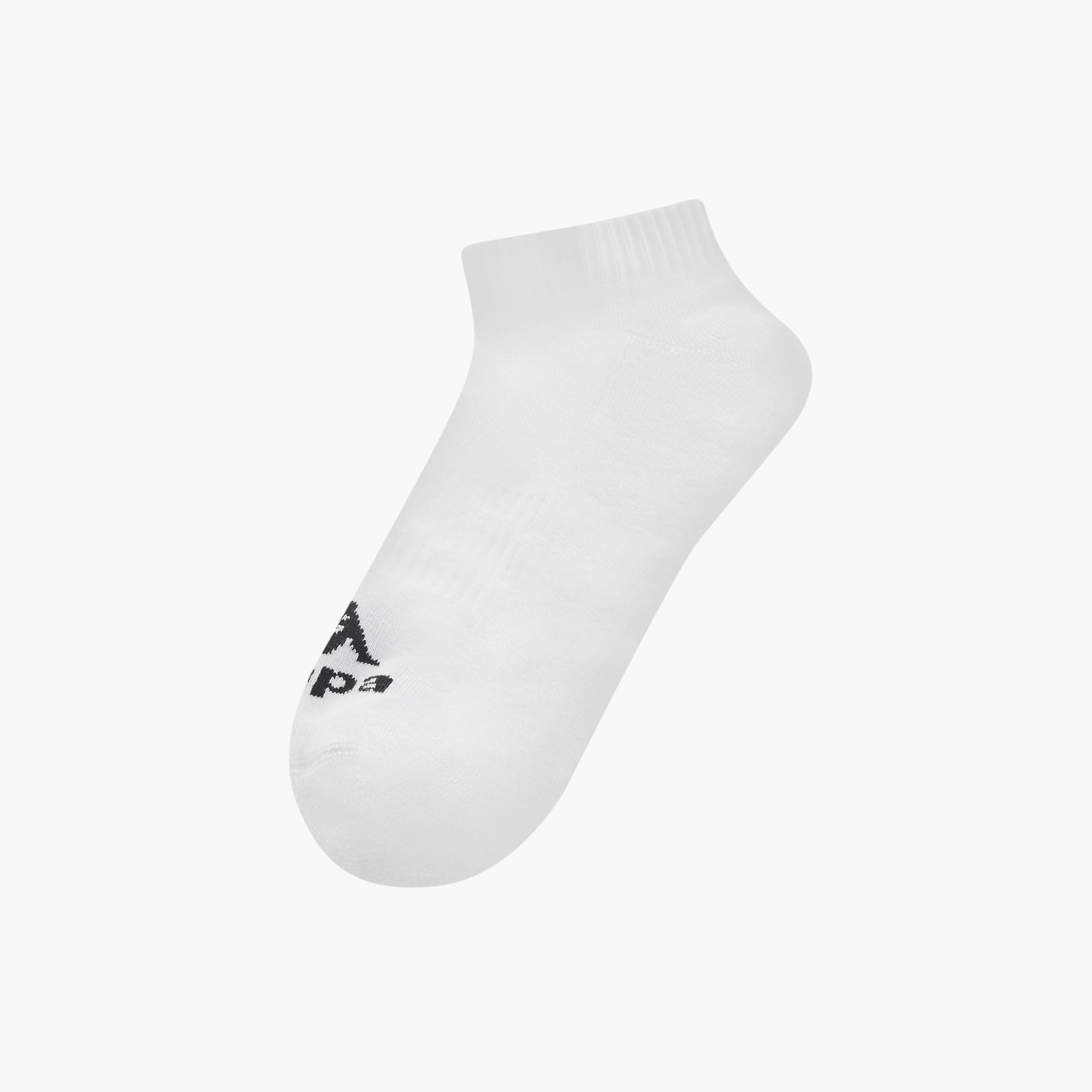 Set of 3 - Kappa Logo Print Half Terry Ankle Length Socks with Antibacterial Protection-men-socks-image-2