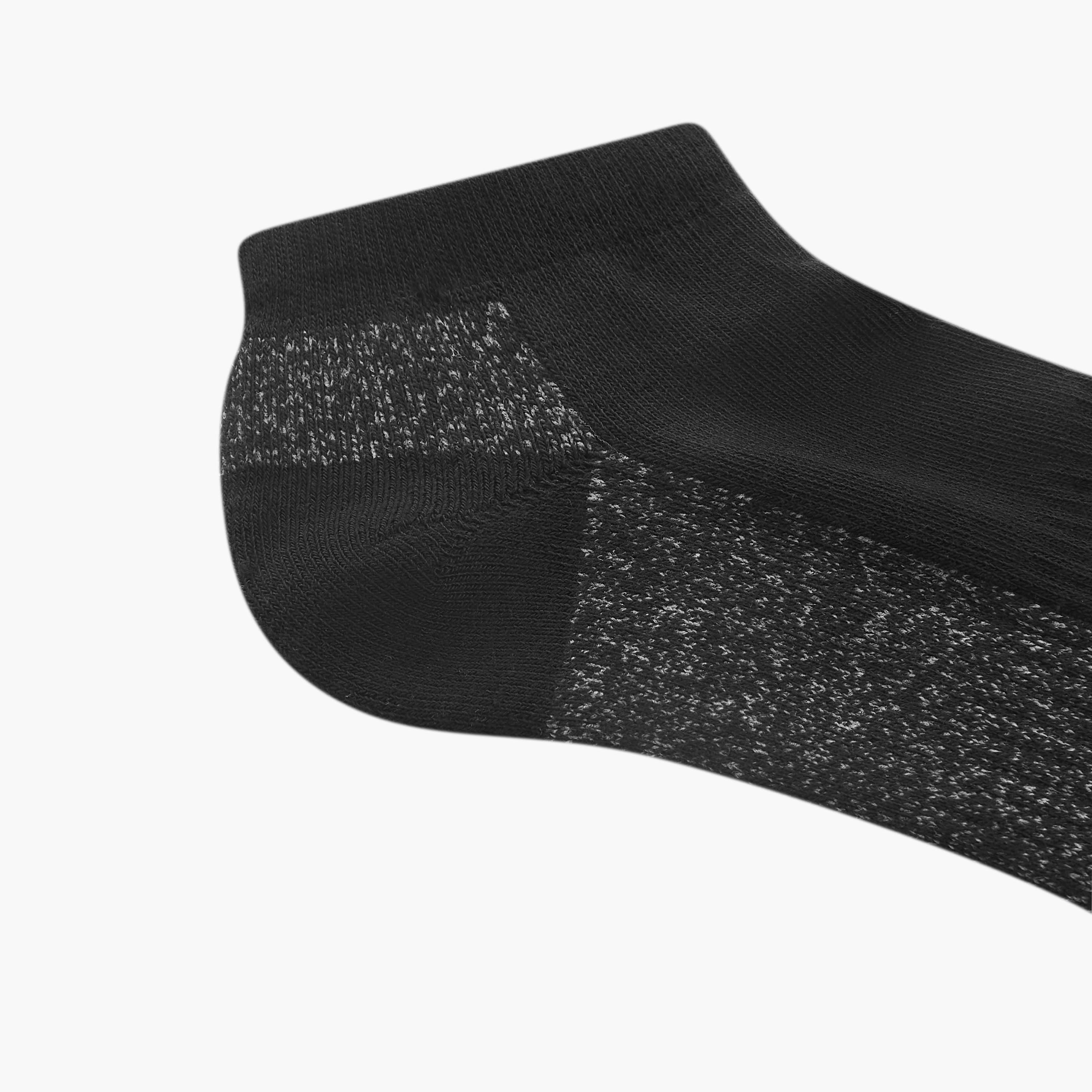 Set of 3 - Kappa Logo Print Half Terry Ankle Length Socks with Antibacterial Protection-men-socks-image-5