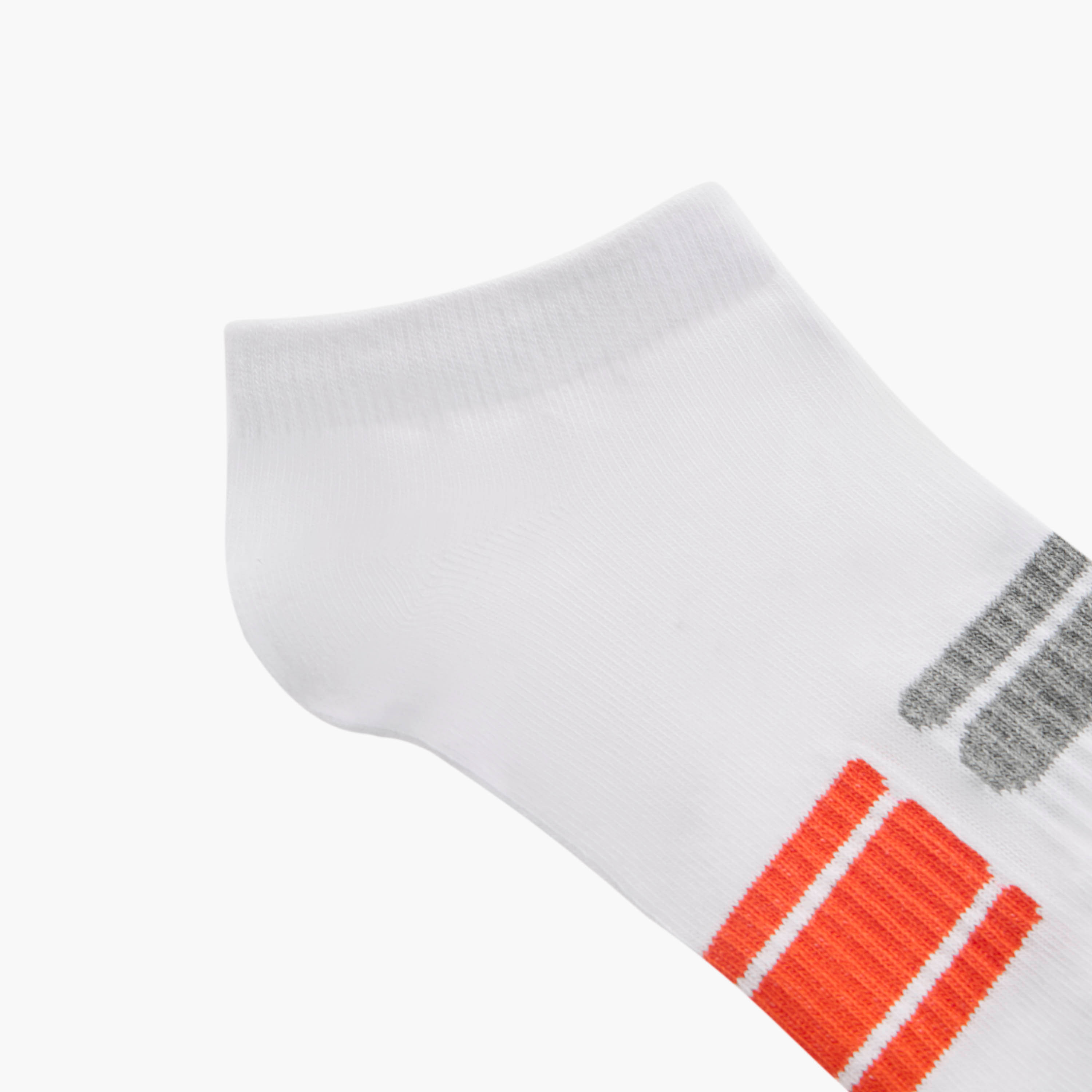 Set of 3 - Stripe Detail Ankle Length Socks with Antibacterial Protection-men-socks-image-5