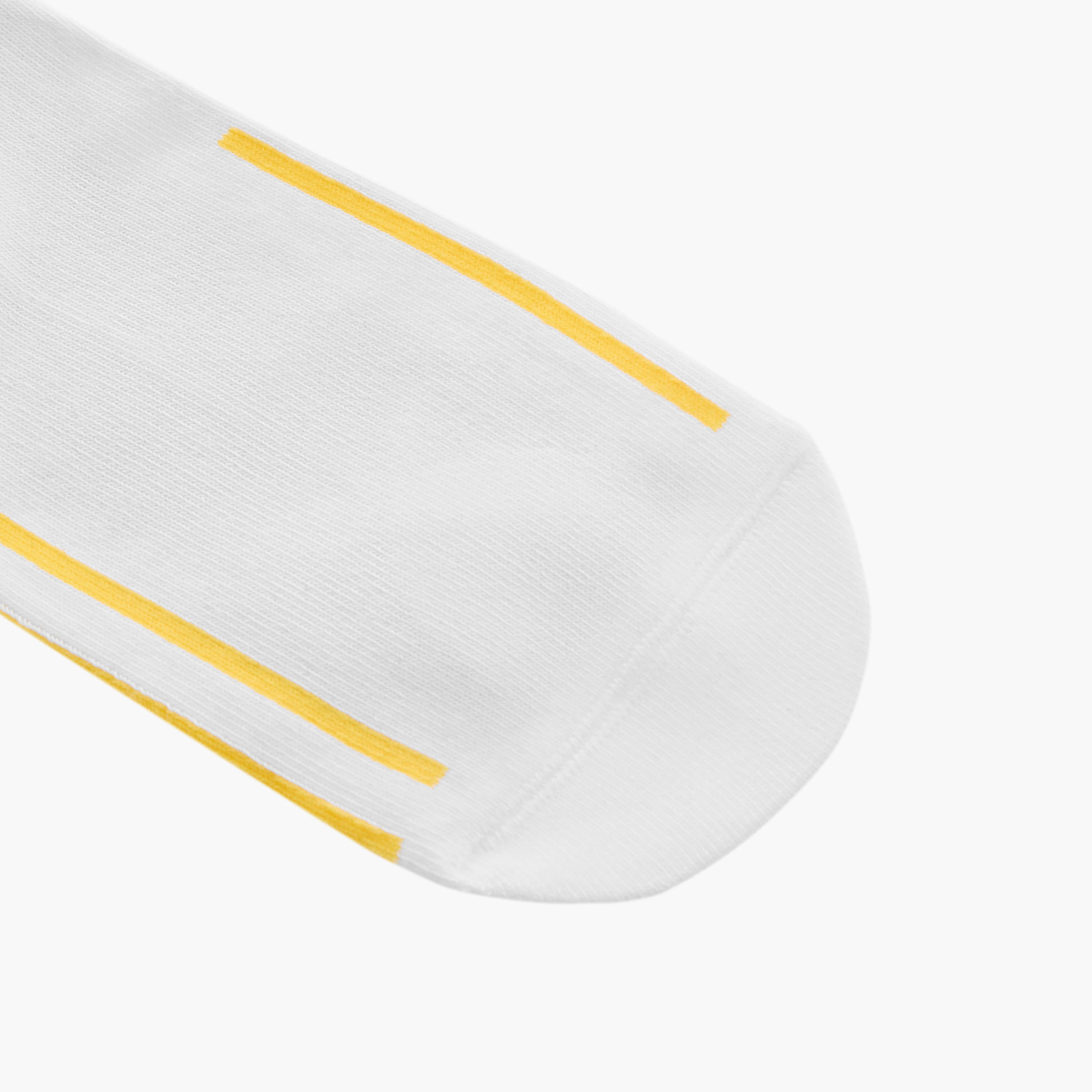 جوارب مقلّمة بطول الكاحل وحماية من البكتيريا - طقم من 3 أزواج-men-socks-image-3