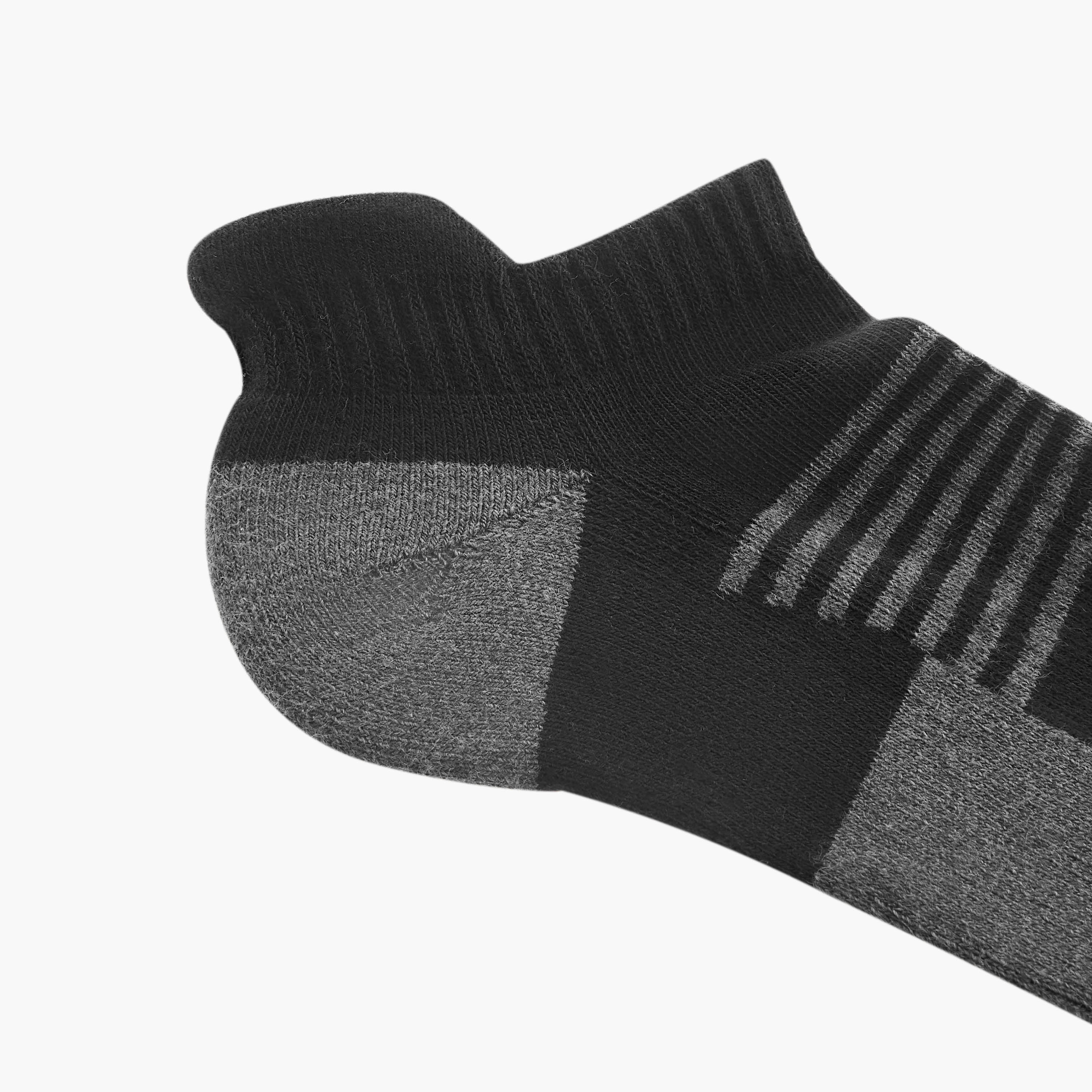 Set of 5 - Textured Ankle Length Socks with Antibacterial Protection-men-socks-image-5