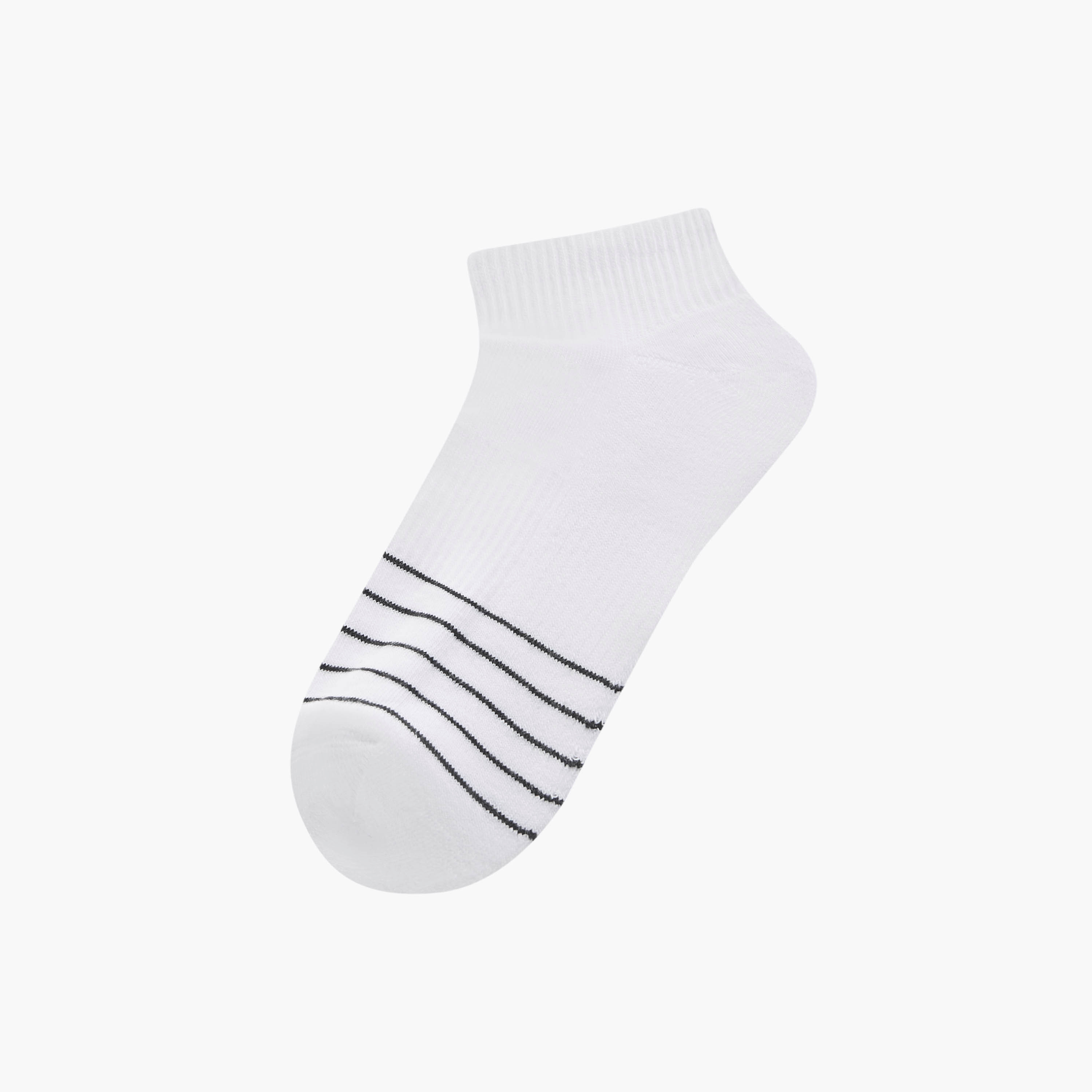 Set of 3 - Textured Ankle Length Socks-men-socks-image-2