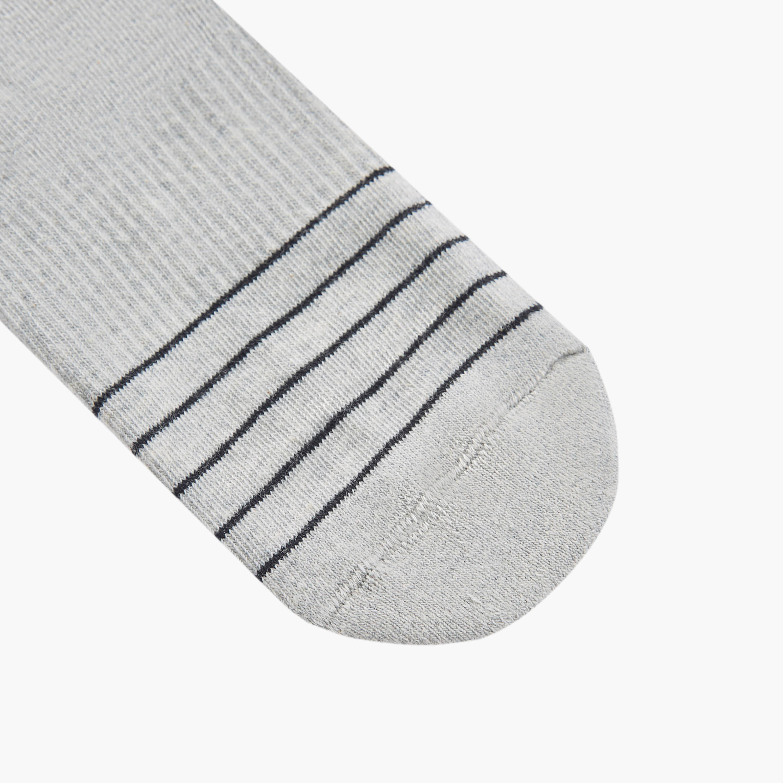 Set of 3 - Textured Ankle Length Socks-men-socks-image-3