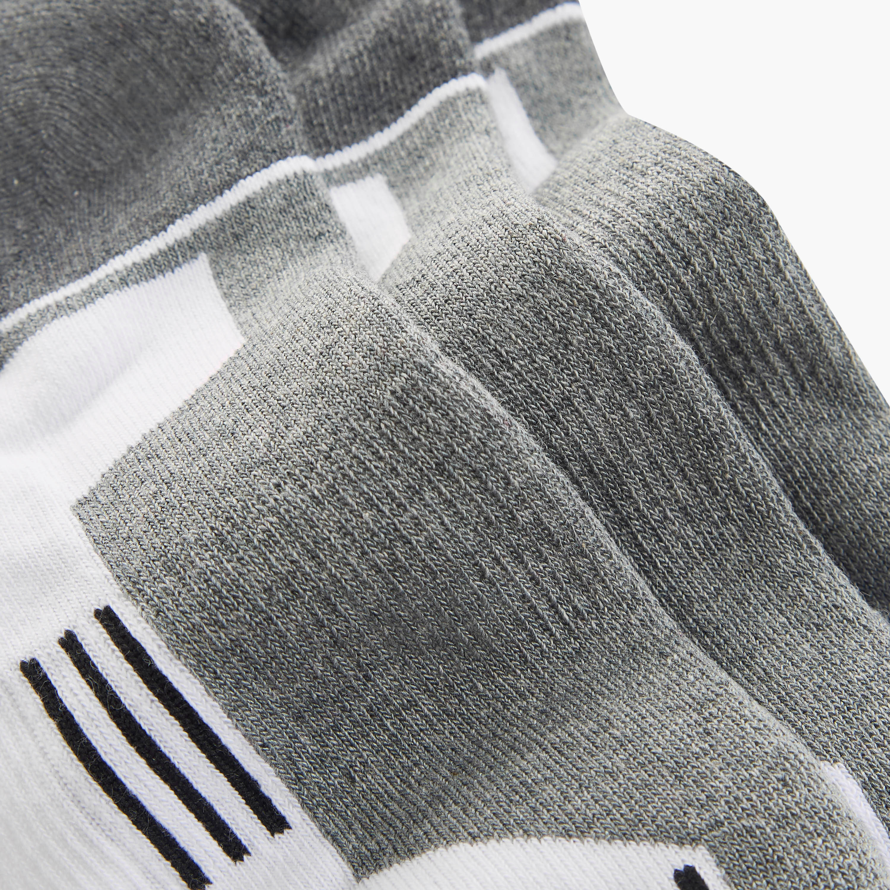 Set of 3 - Textured Ankle Length Socks-men-socks-image-4