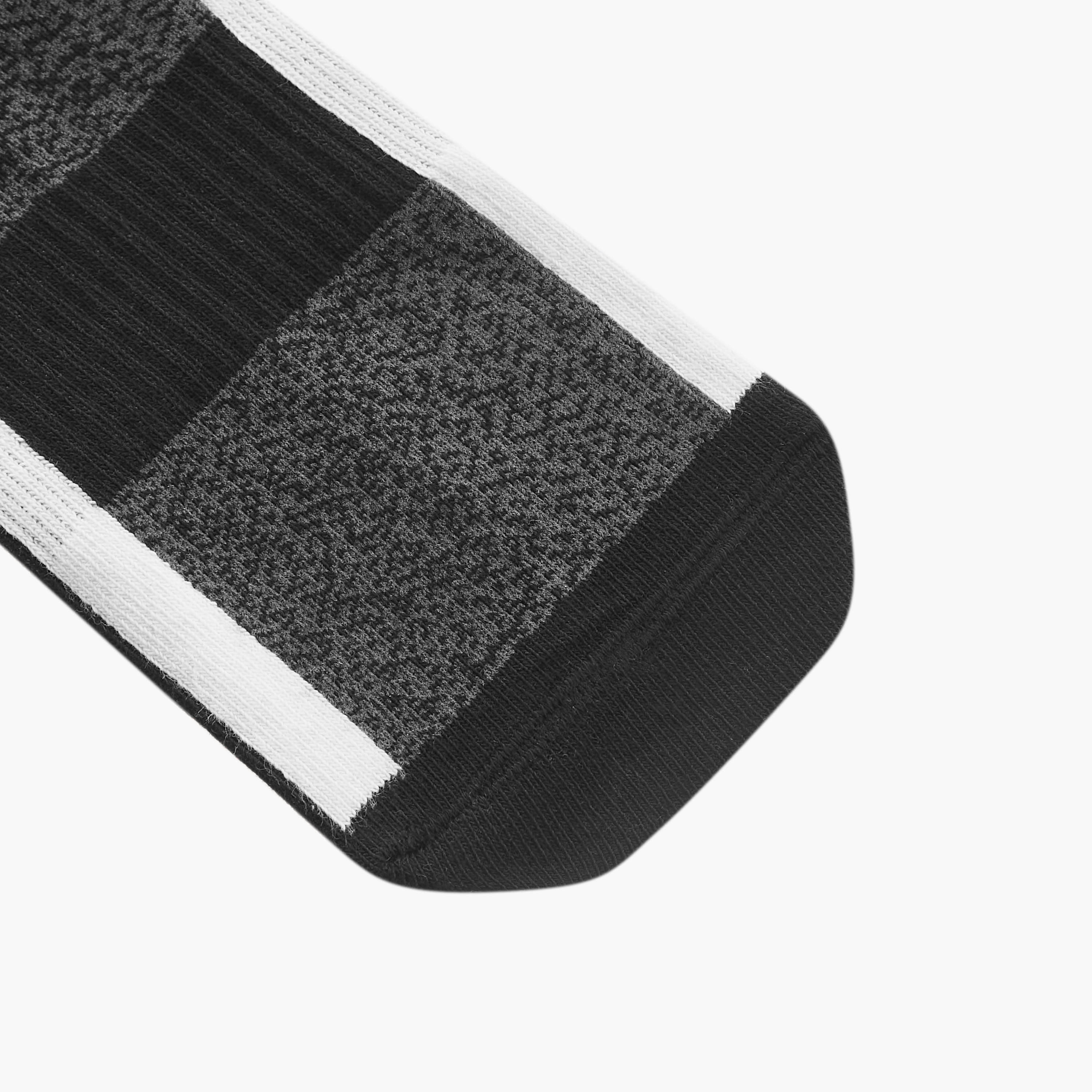 Set of 3 - Stripe Detail Ankle Length Socks with Antibacterial Protection-men-socks-image-3