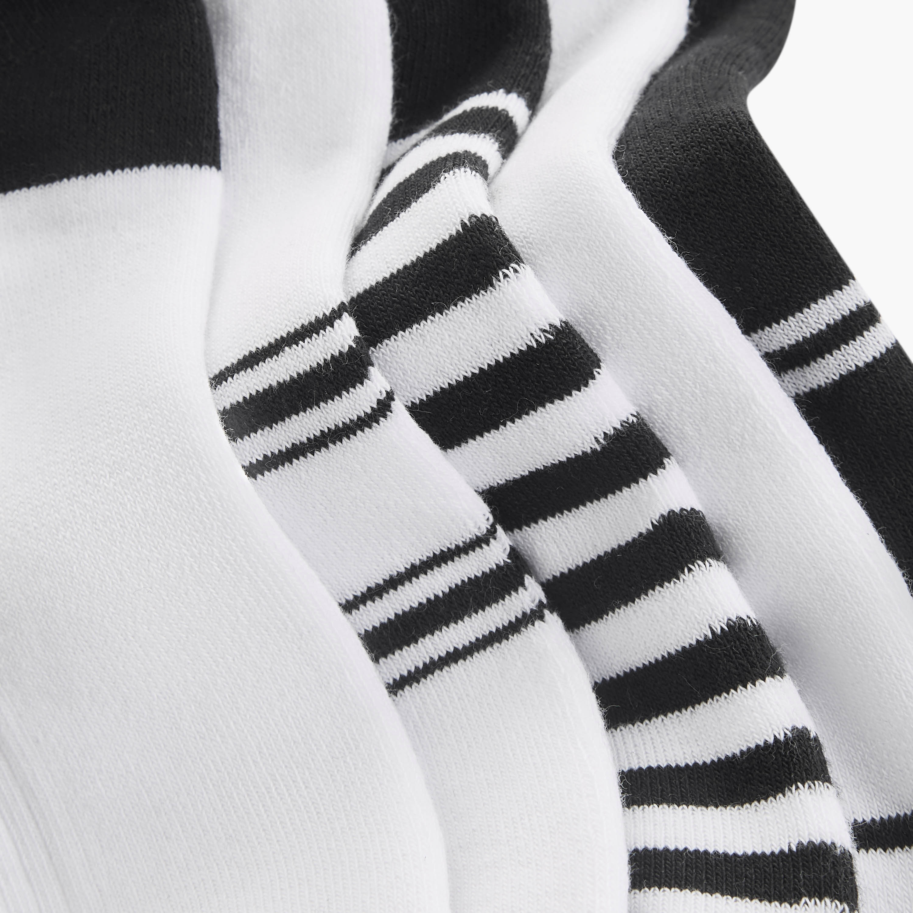 Set of 5 - Textured Ankle Length Socks with Antibacterial Protection-men-socks-image-4