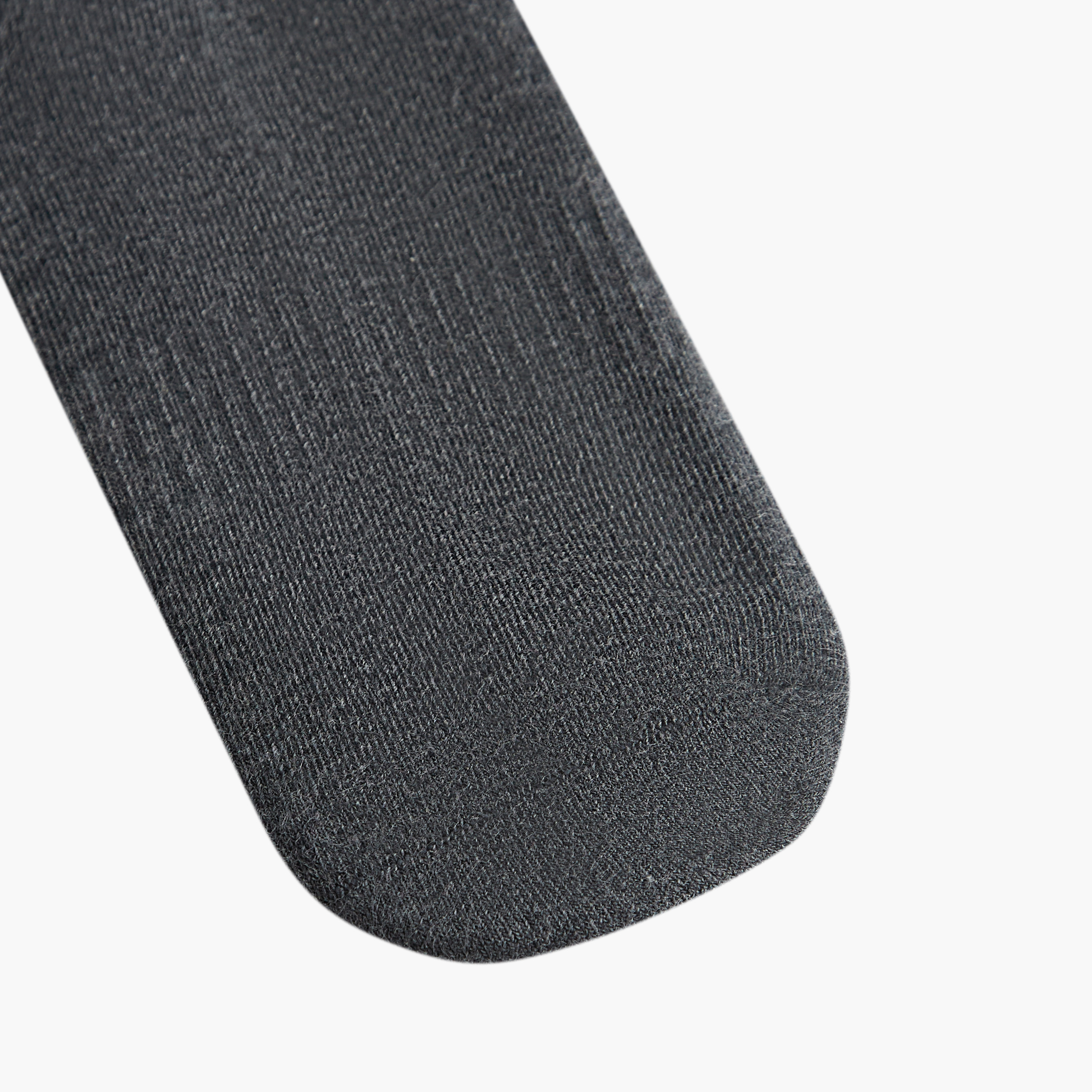 Pack of 3 - Textured Crew Length Socks with Antibacterial Protection-men-socks-image-5