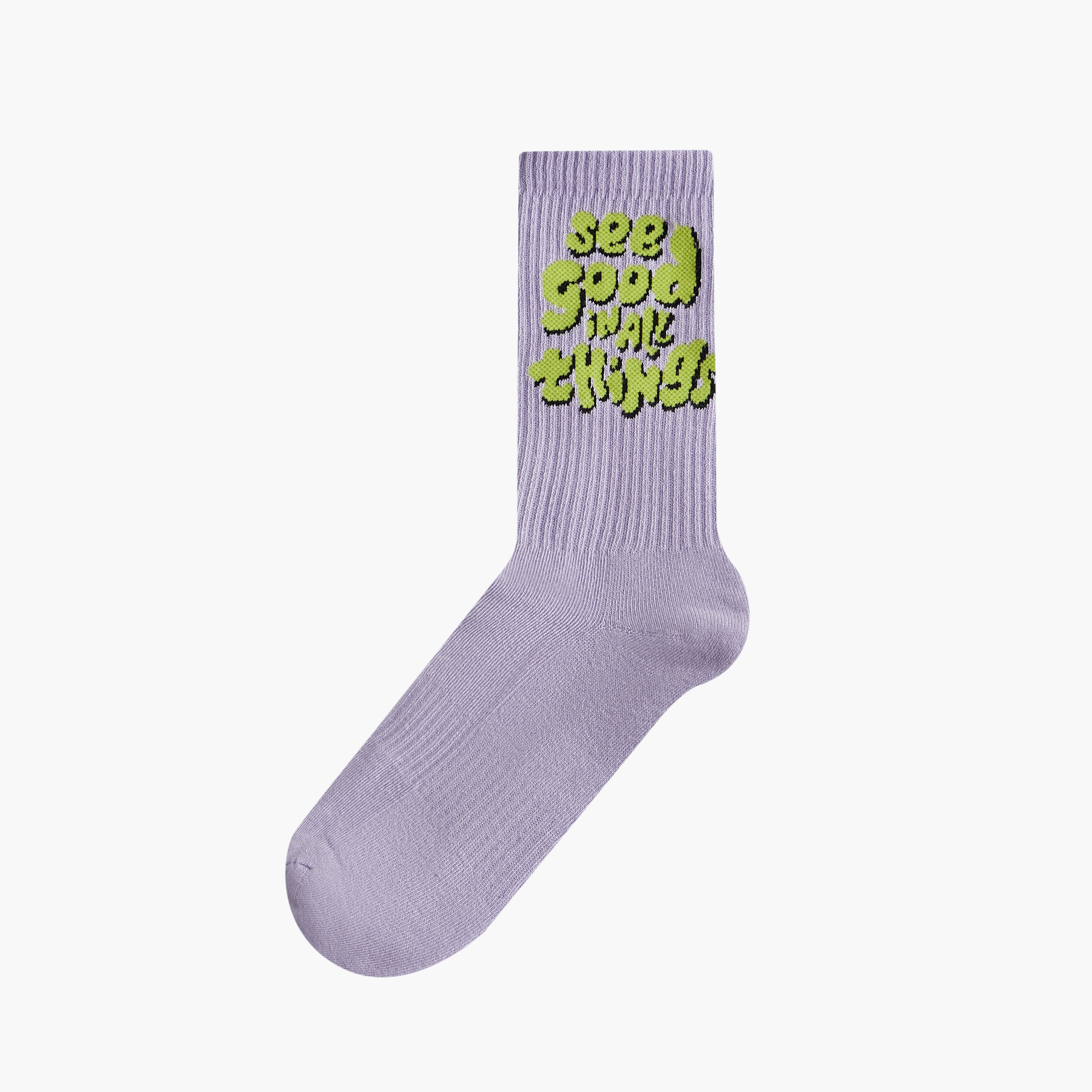 Pack of 3 - Textured Crew Length Socks with Antibacterial Protection-men-socks-image-2