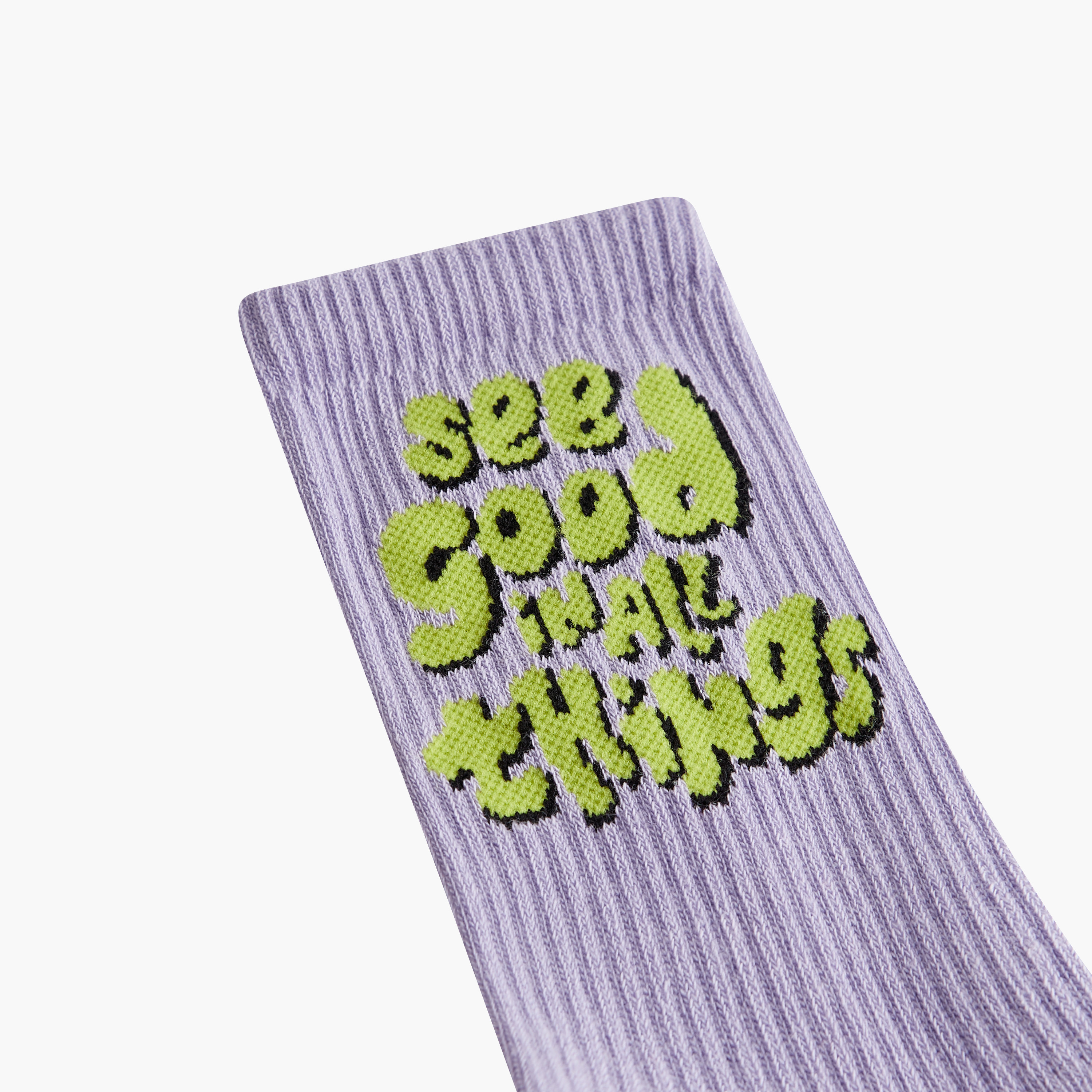 Pack of 3 - Textured Crew Length Socks with Antibacterial Protection-men-socks-image-3