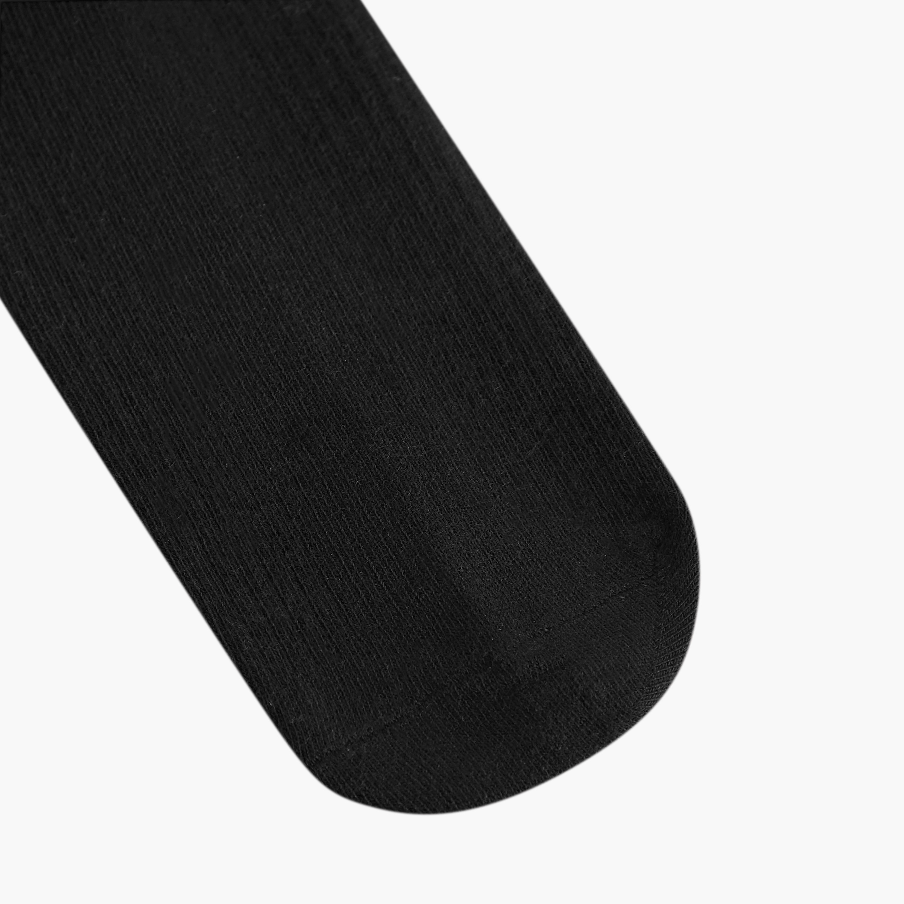 Set of 5 - Ribbed Crew Length Socks with Antibacterial Protection-men-socks-image-5