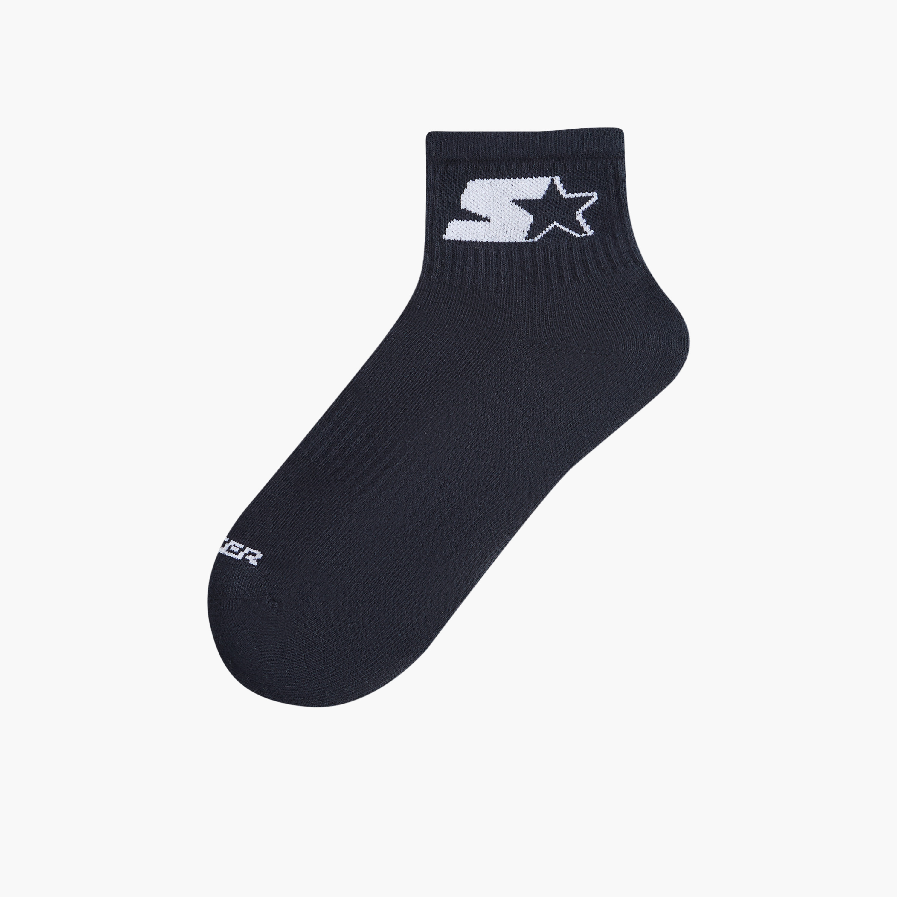 Set of 3 - Starter Textured Ankle Length Socks-men-socks-image-2