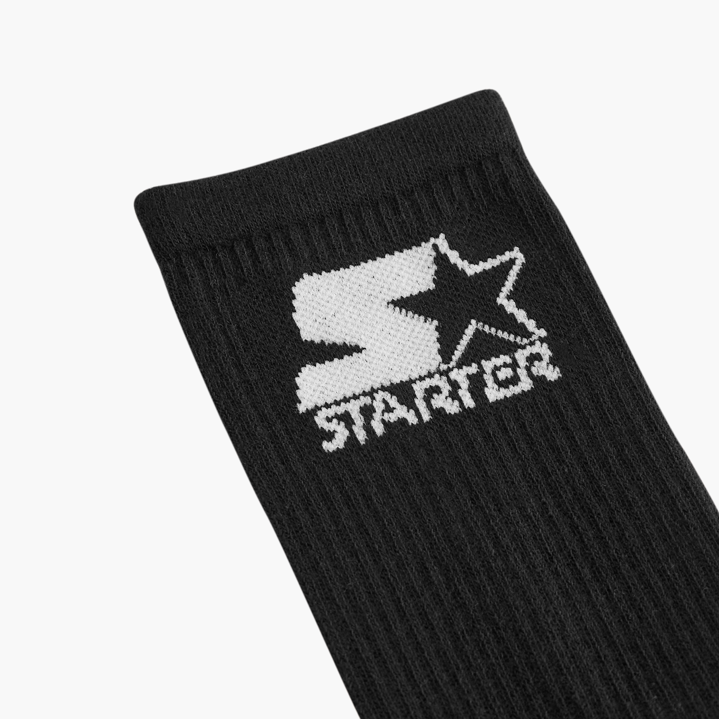 Set of 3 - Starter Ribbed Crew Length Socks with Antibacterial Protection-men-socks-image-3