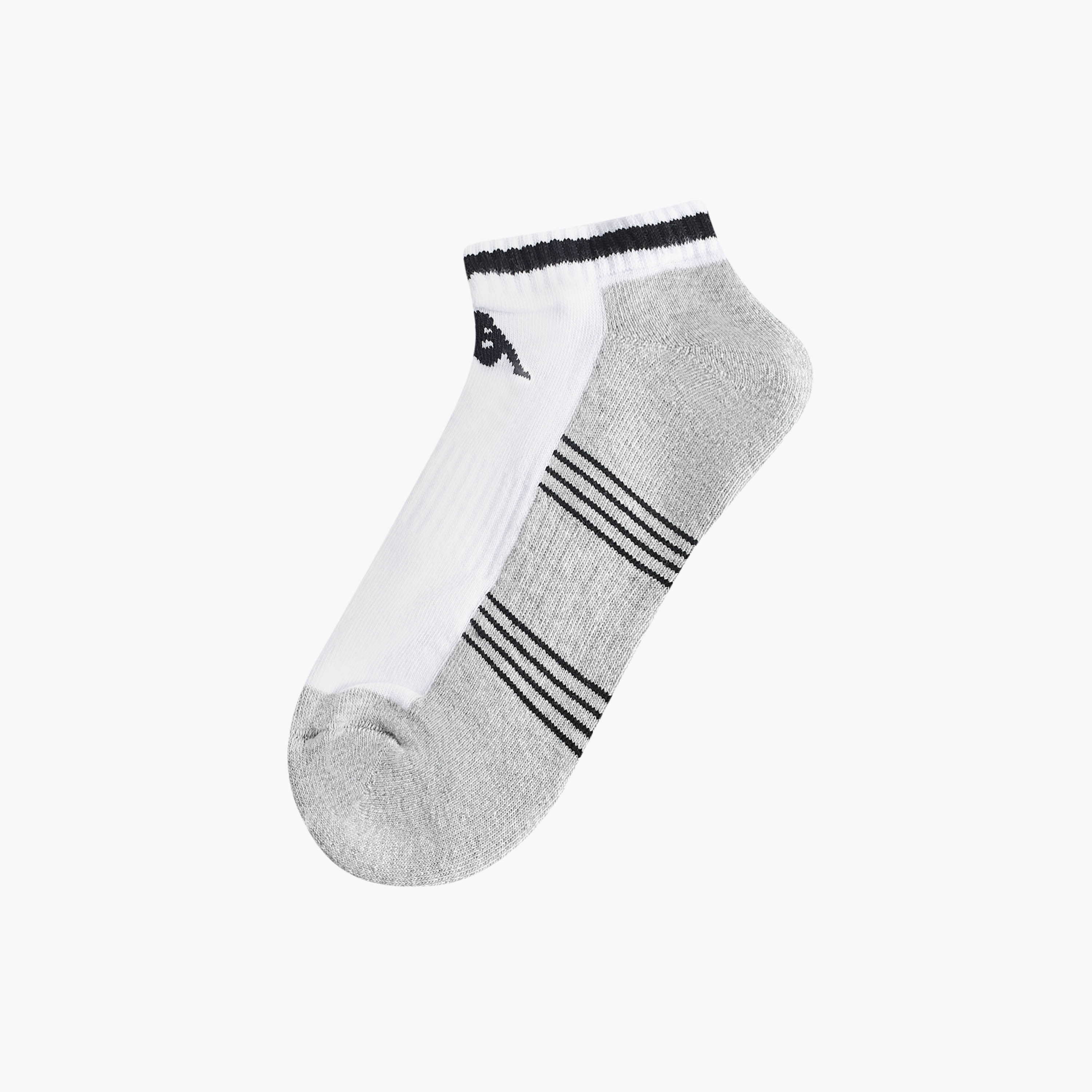 Set of 3 - Kappa Striped Ankle Length Half Terry Socks-men-socks-image-2