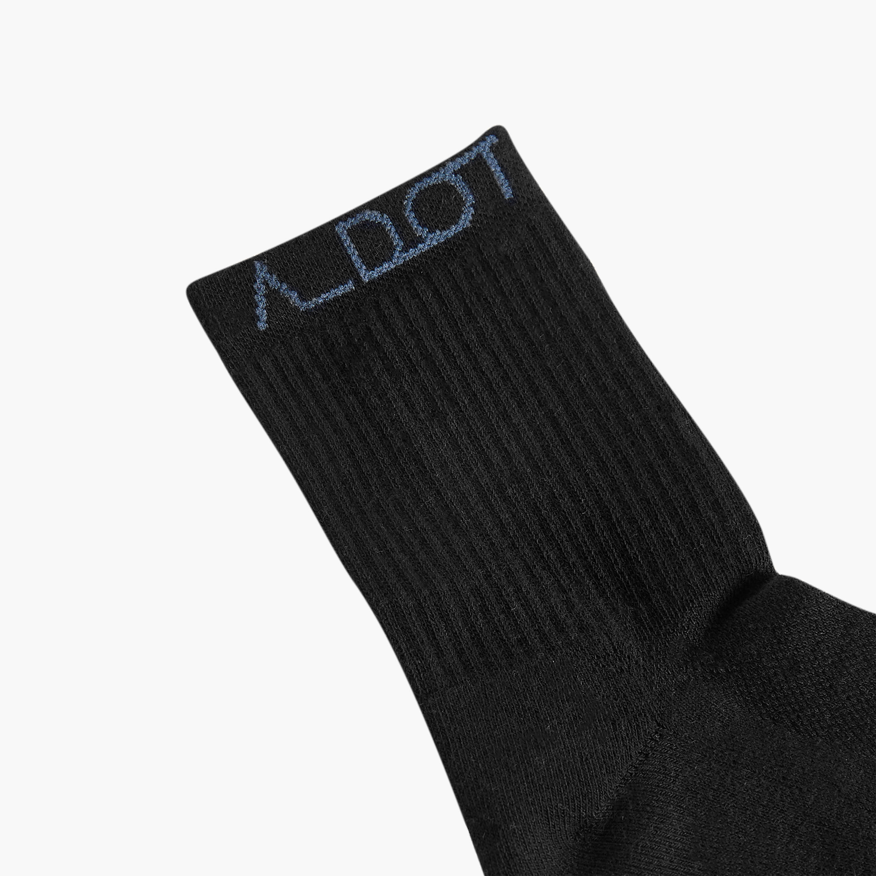 طقم جوارب 3 أزواج بارزة الملمس بطول ربلة الساق-men-socks-image-3