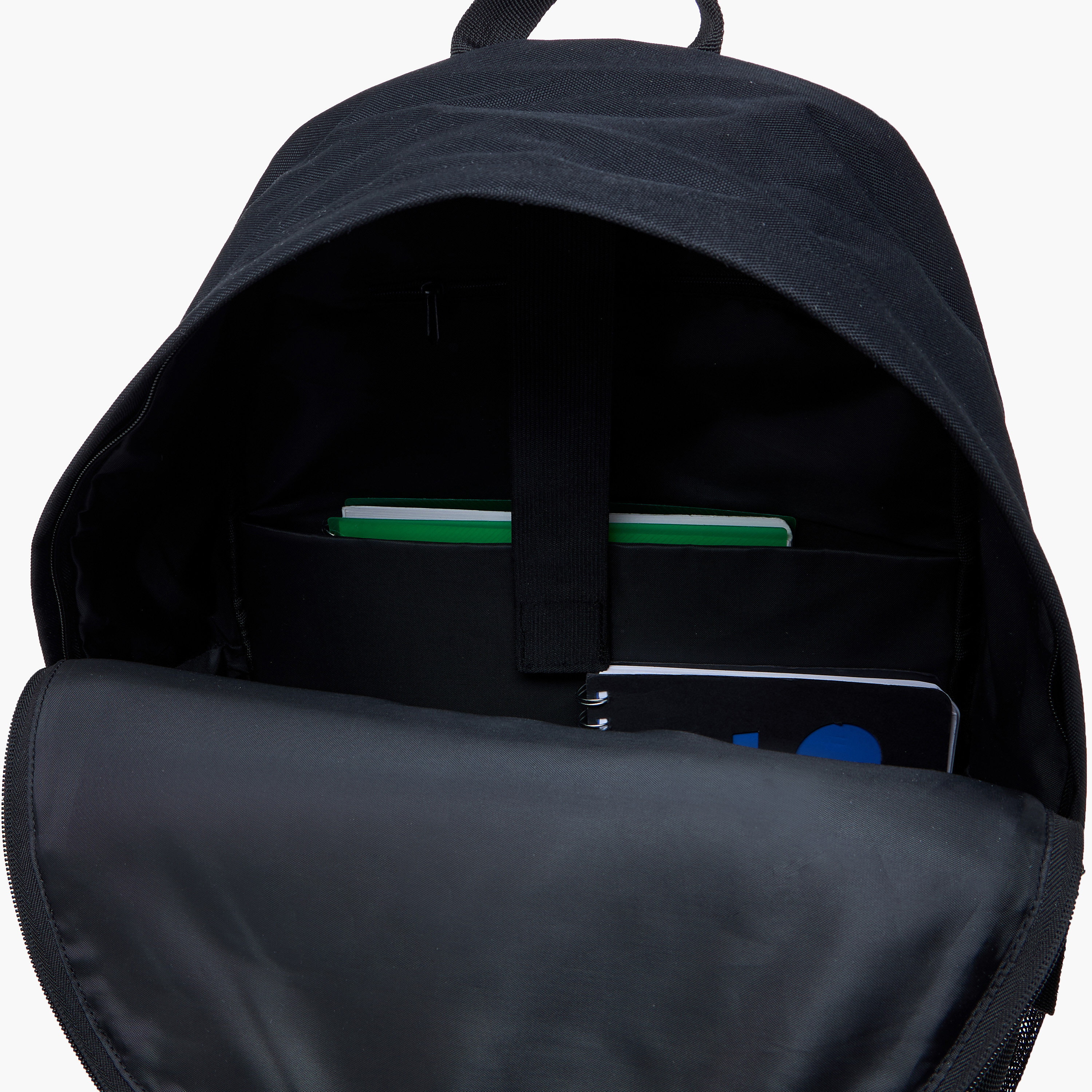 Adjustable Strap Detail Backpack with Zip Closure - 31x16x44 cm-men-bags-image-7