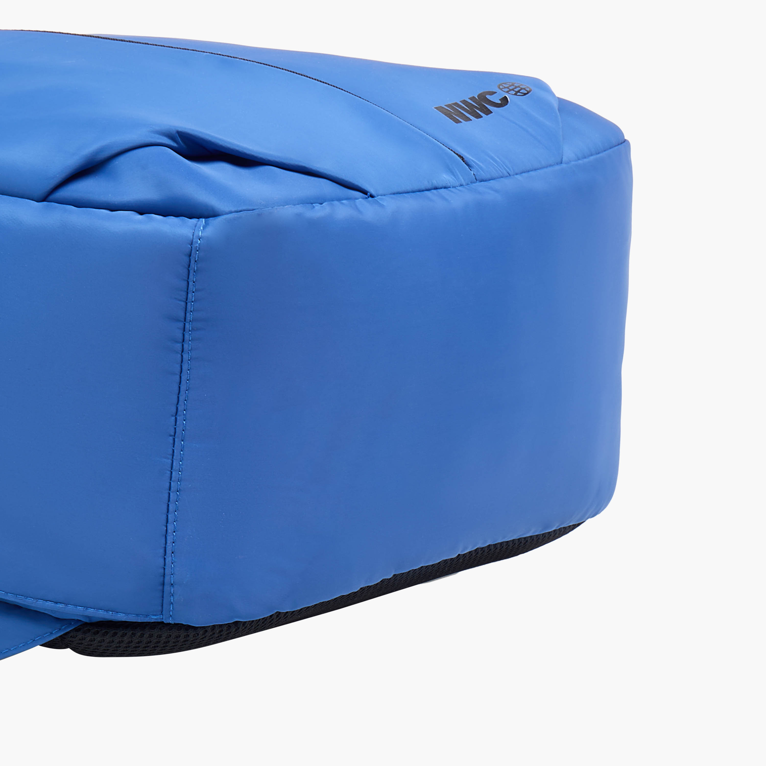 Panelled Detail Backpack with Adjustable Shoulder Straps and Zip Closure-men-bags-image-7