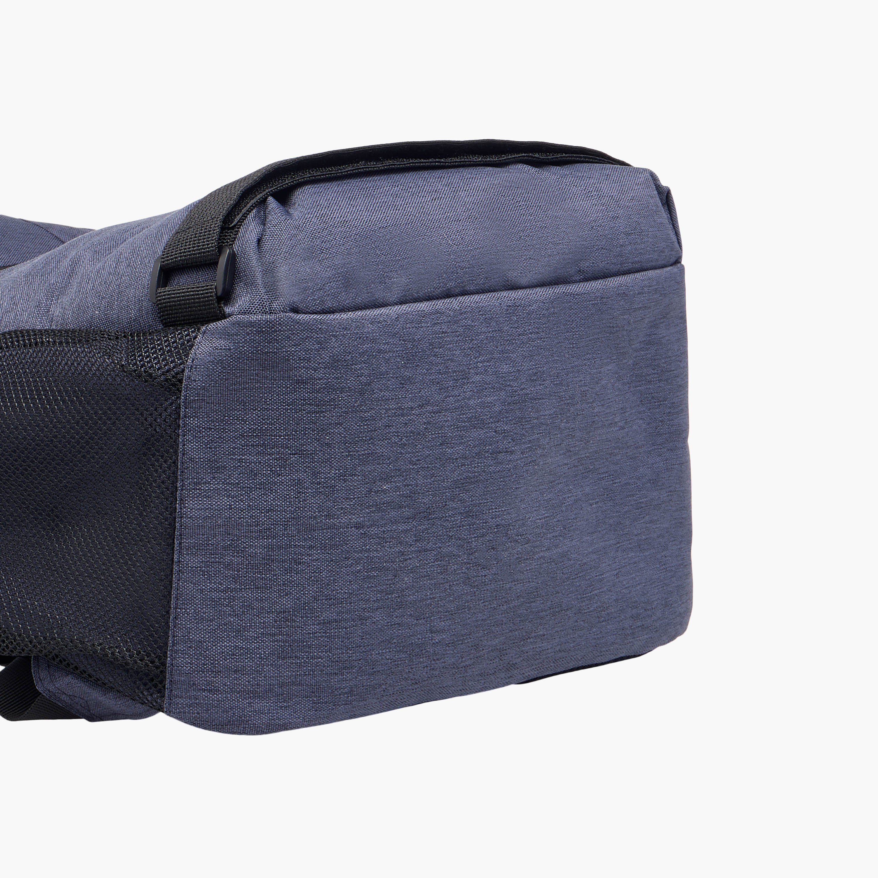 Panelled Backpack with Mesh Pockets and Adjustable Shoulder Straps-men-bags-image-7