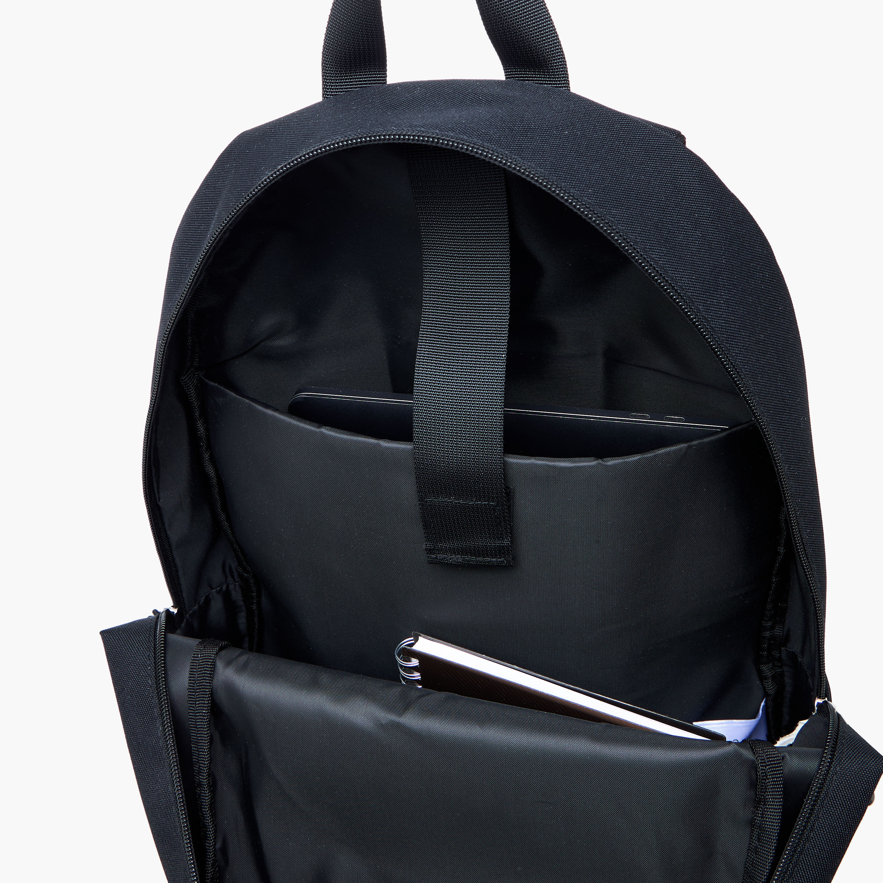 New York Print Backpack with Adjustable Shoulder Straps and Zip Closure-men-bags-image-7