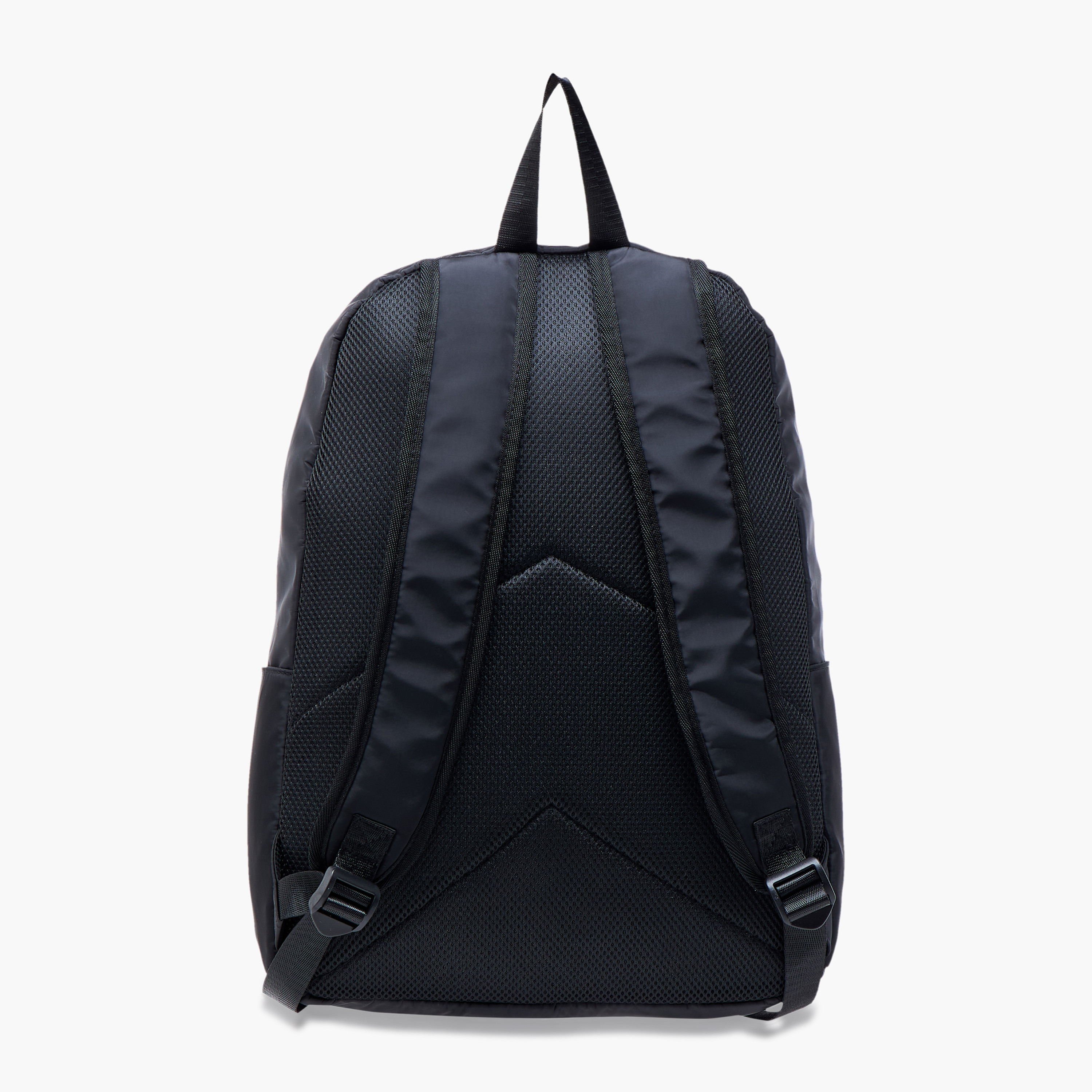 Lace Detail Backpack with Adjustable Shoulder Straps - 31x16x44 cm-men-bags-image-4