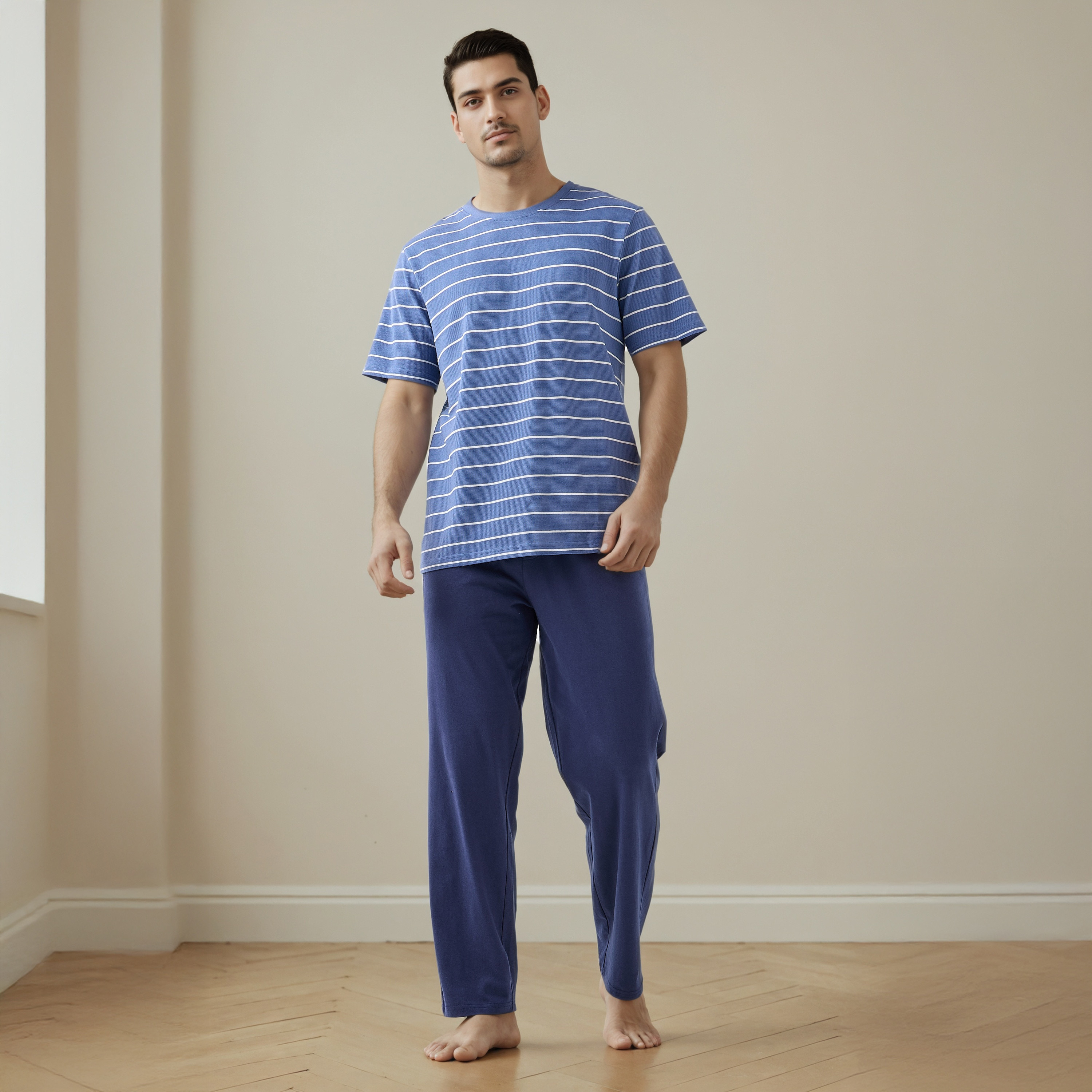 Striped Pyjama Set-men-clothing-nightwear-sets-image-1