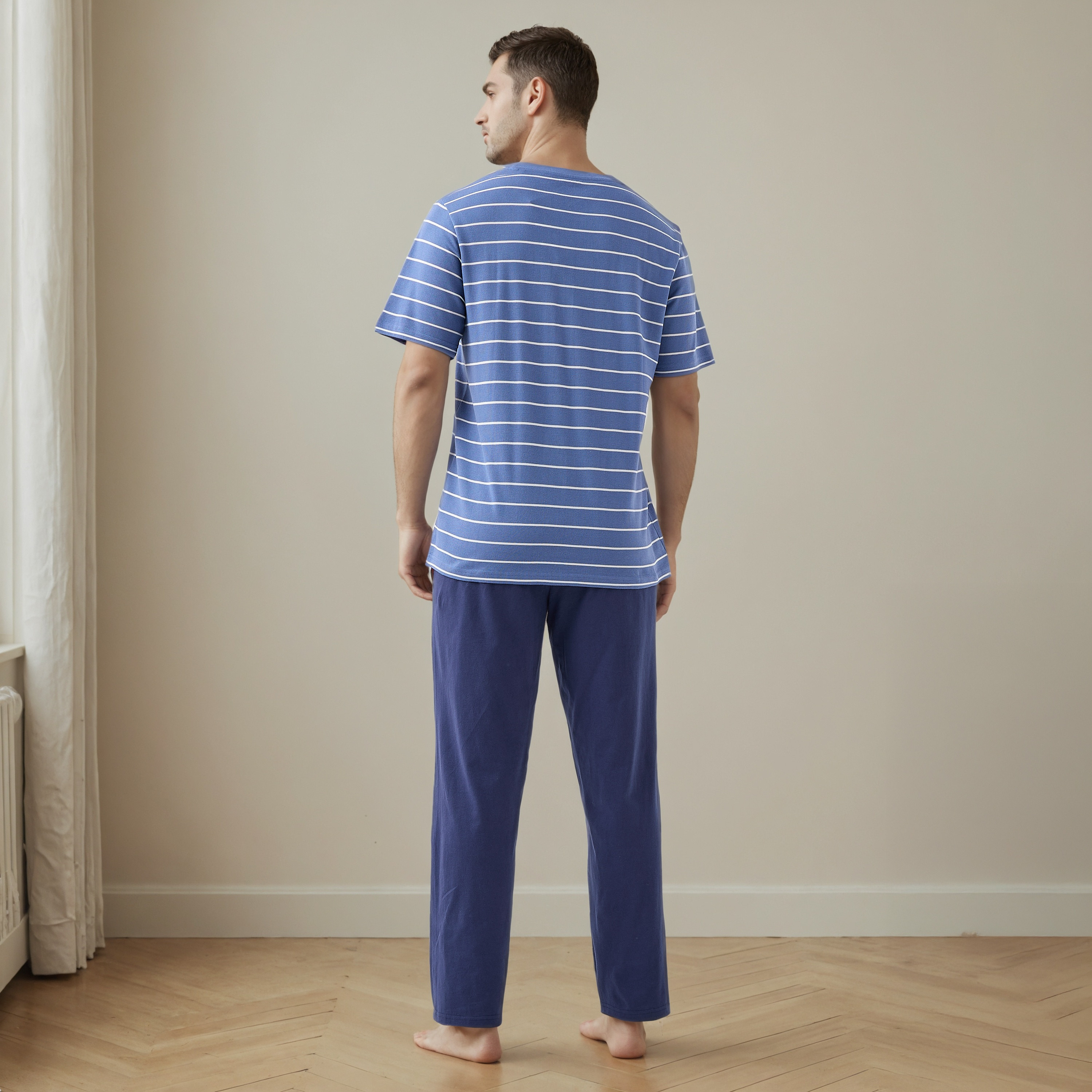 Striped Pyjama Set-men-clothing-nightwear-sets-image-4