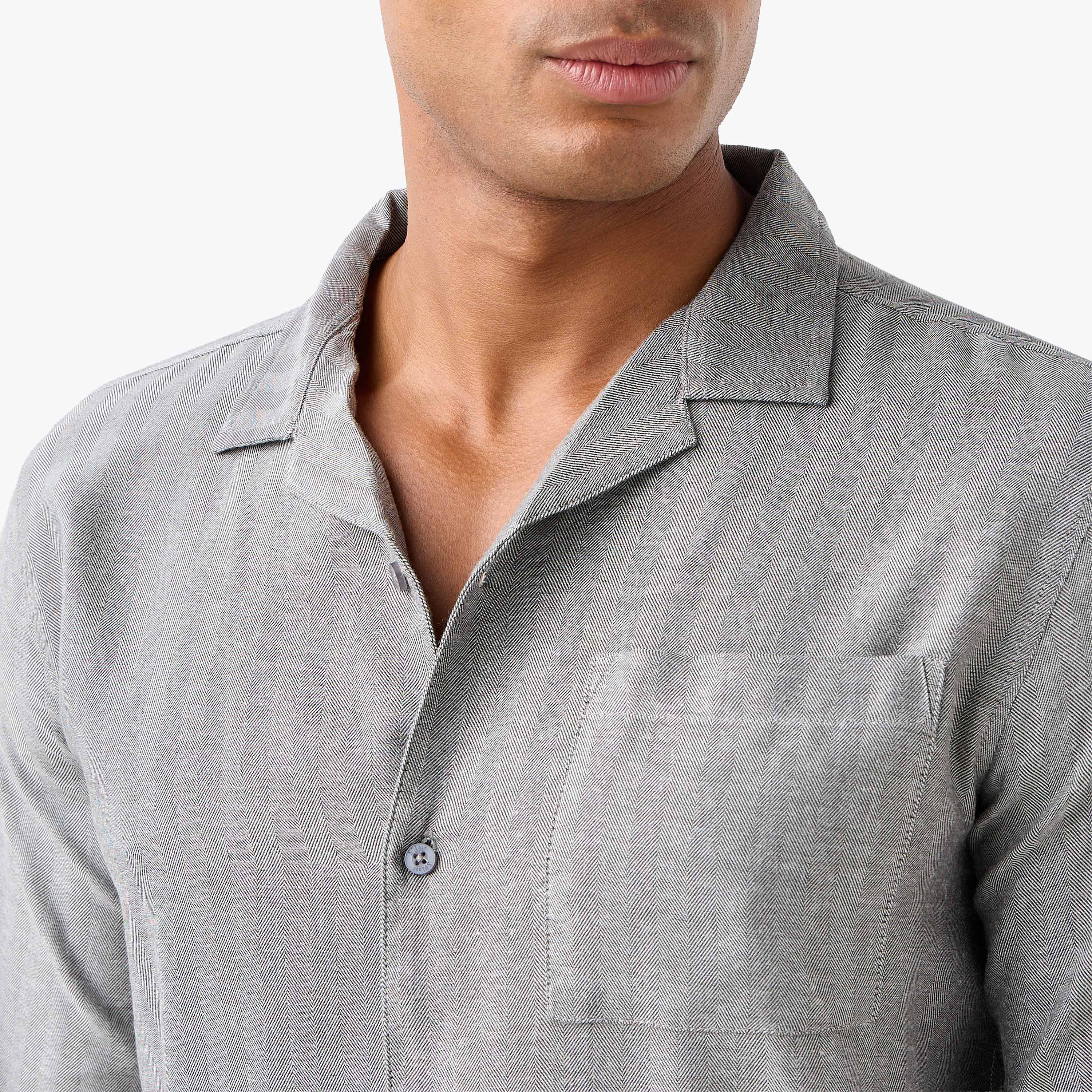 Textured Pyjama Set-men-clothing-nightwear-sets-image-5