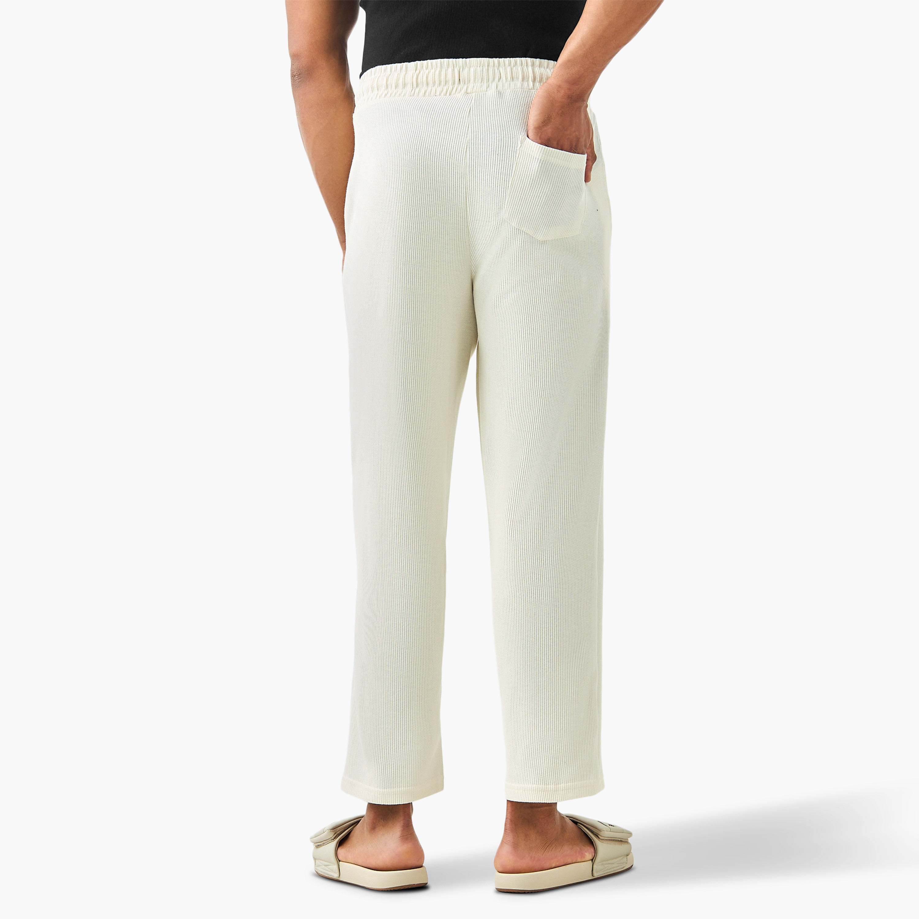 Textured Lounge Pants with Pockets-men-clothing-nightwear-pyjamaandshorts-image-3