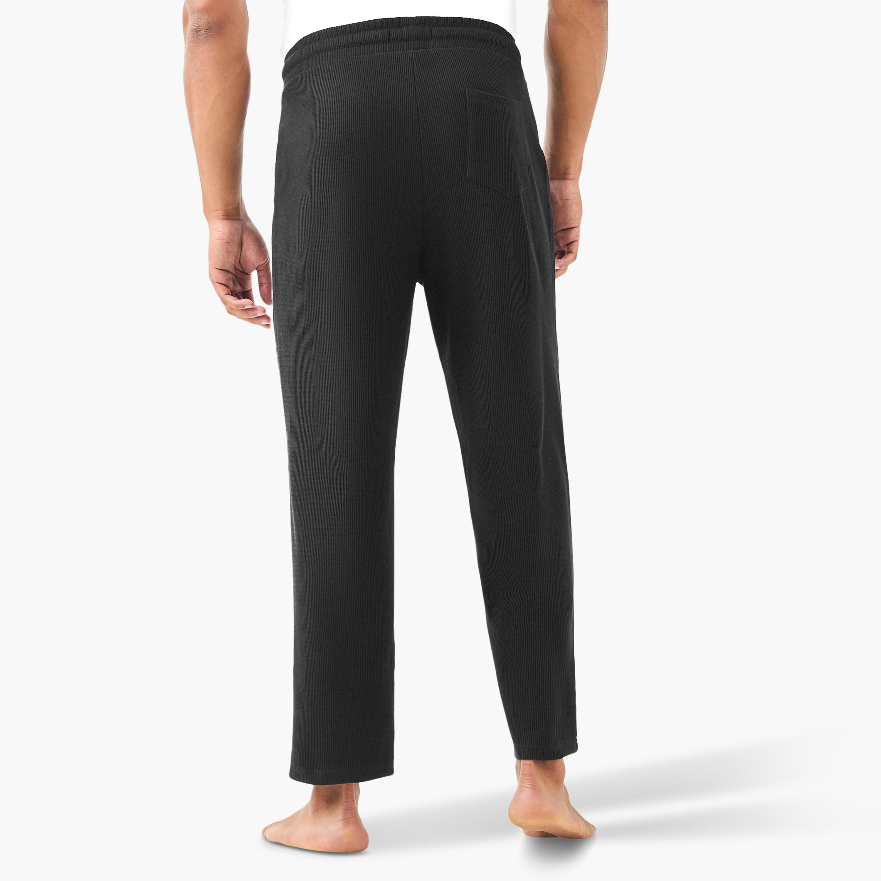 Textured Lounge Pants with Pockets-men-clothing-nightwear-pyjamaandshorts-image-3