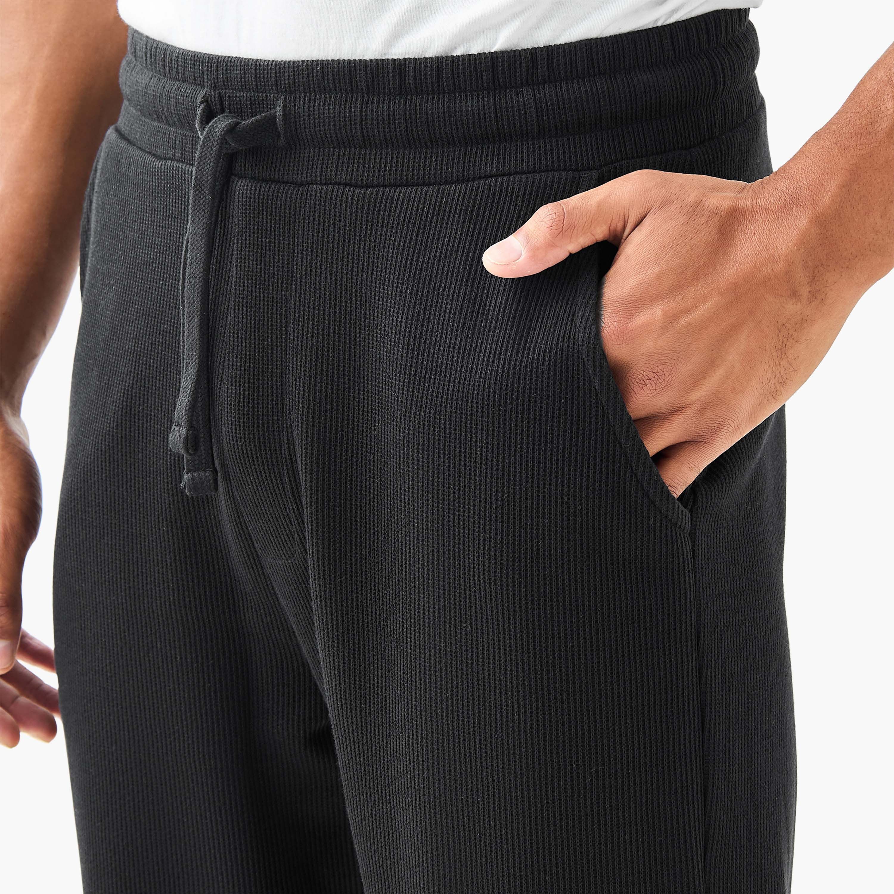 Textured Lounge Pants with Pockets-men-clothing-nightwear-pyjamaandshorts-image-4