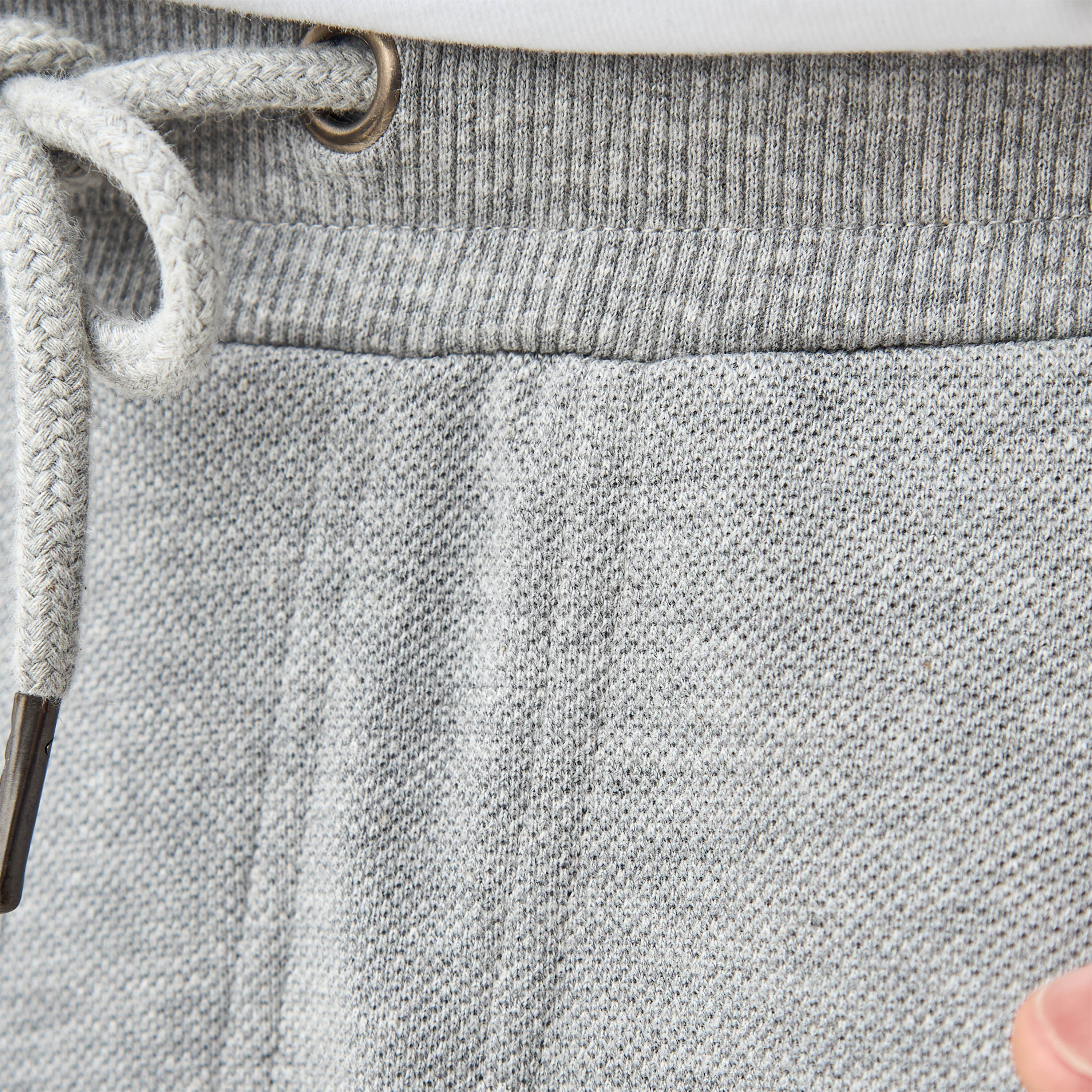 Panelled Lounge Shorts with Drawstring Closure and Pockets-men-clothing-bottoms-shorts-image-5