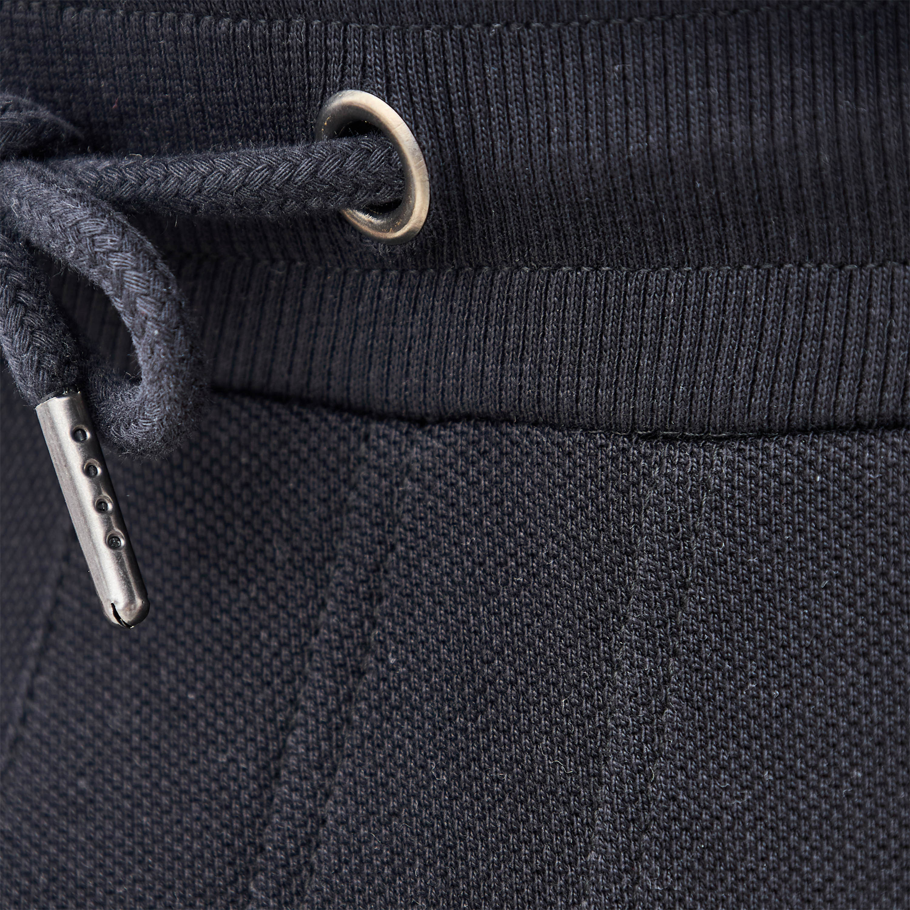 Panelled Lounge Shorts with Drawstring Closure and Pockets-men-clothing-bottoms-shorts-image-5