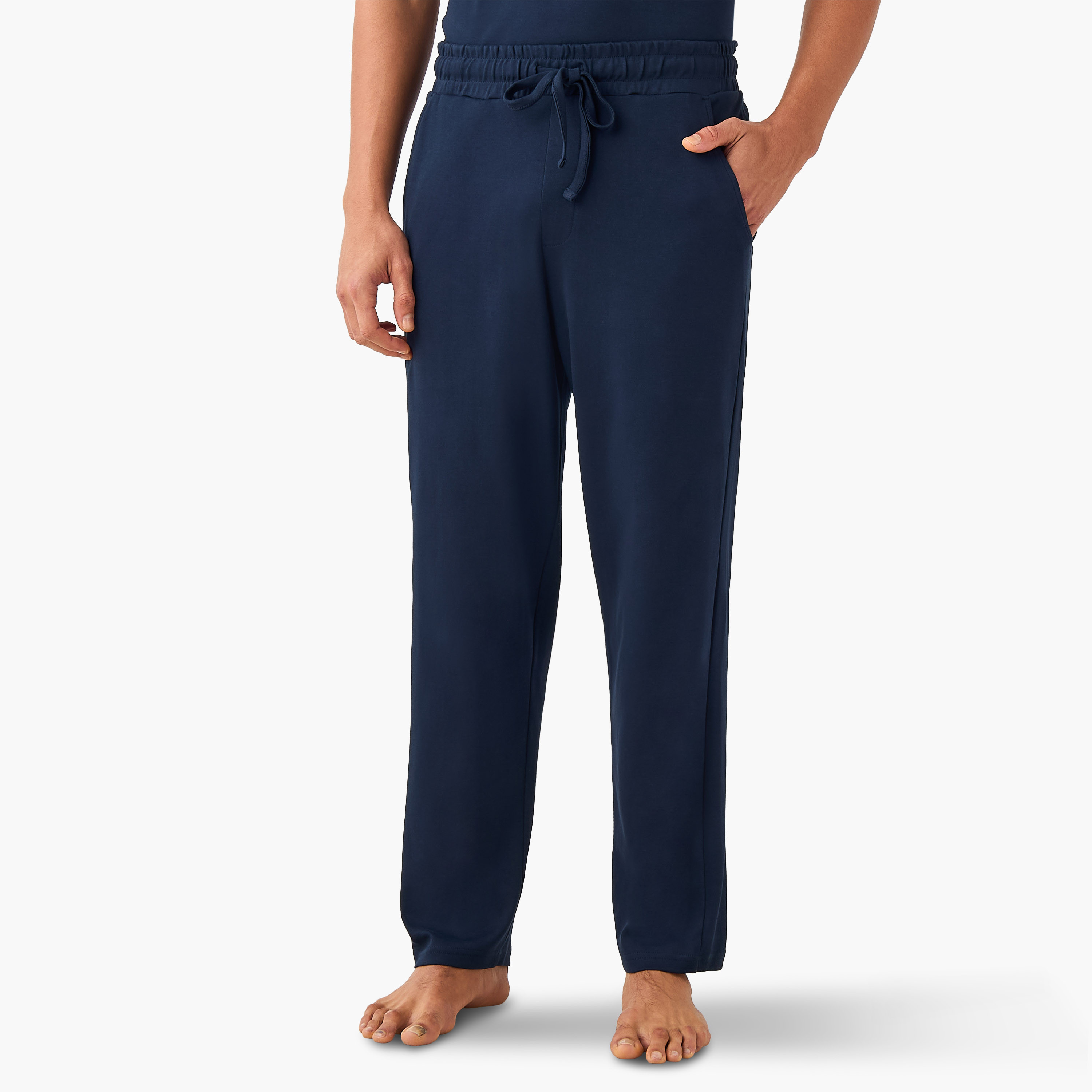Striped Neck Pyjama Set-men-clothing-nightwear-sets-image-3