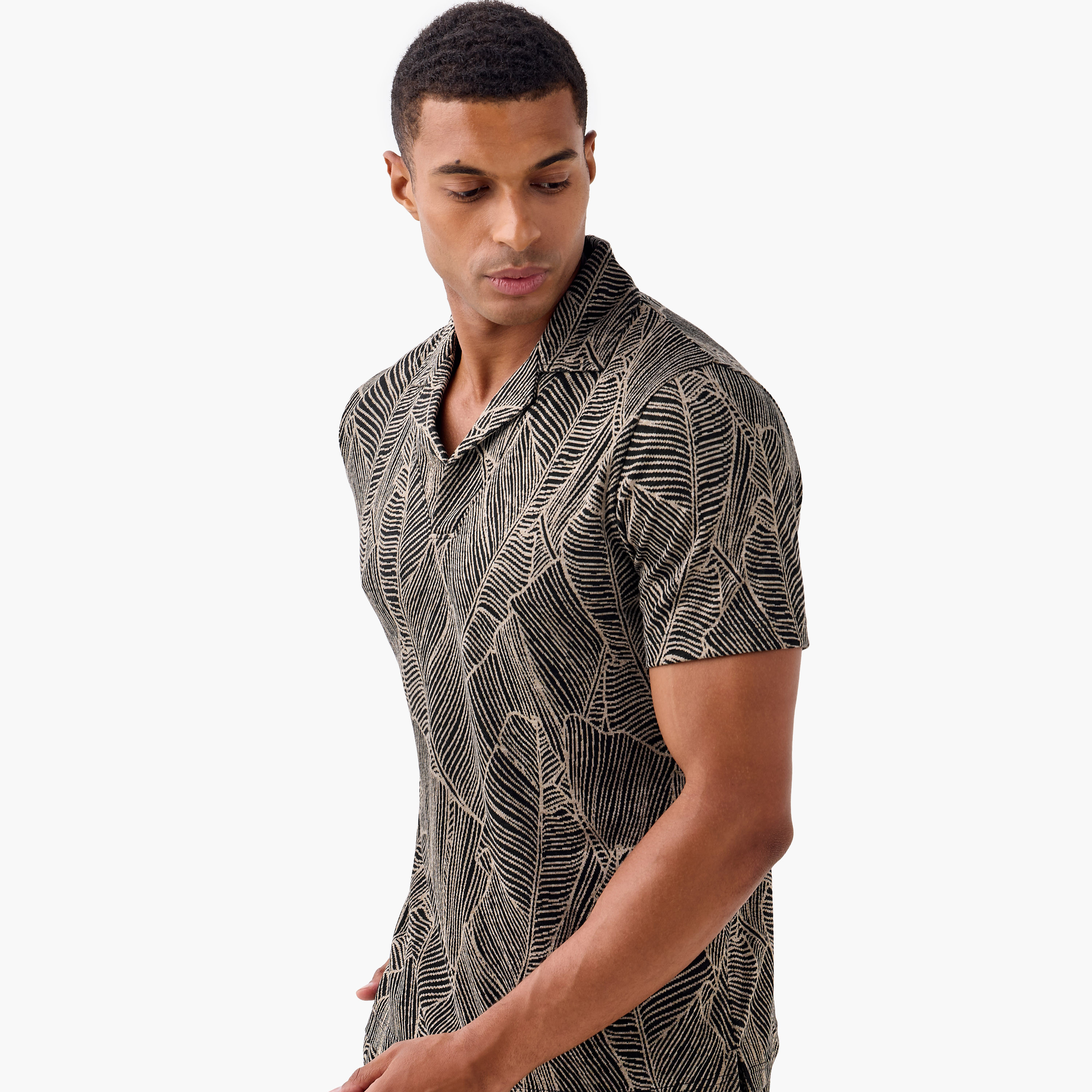 Printed Shorts Set-men-clothing-nightwear-sets-image-5