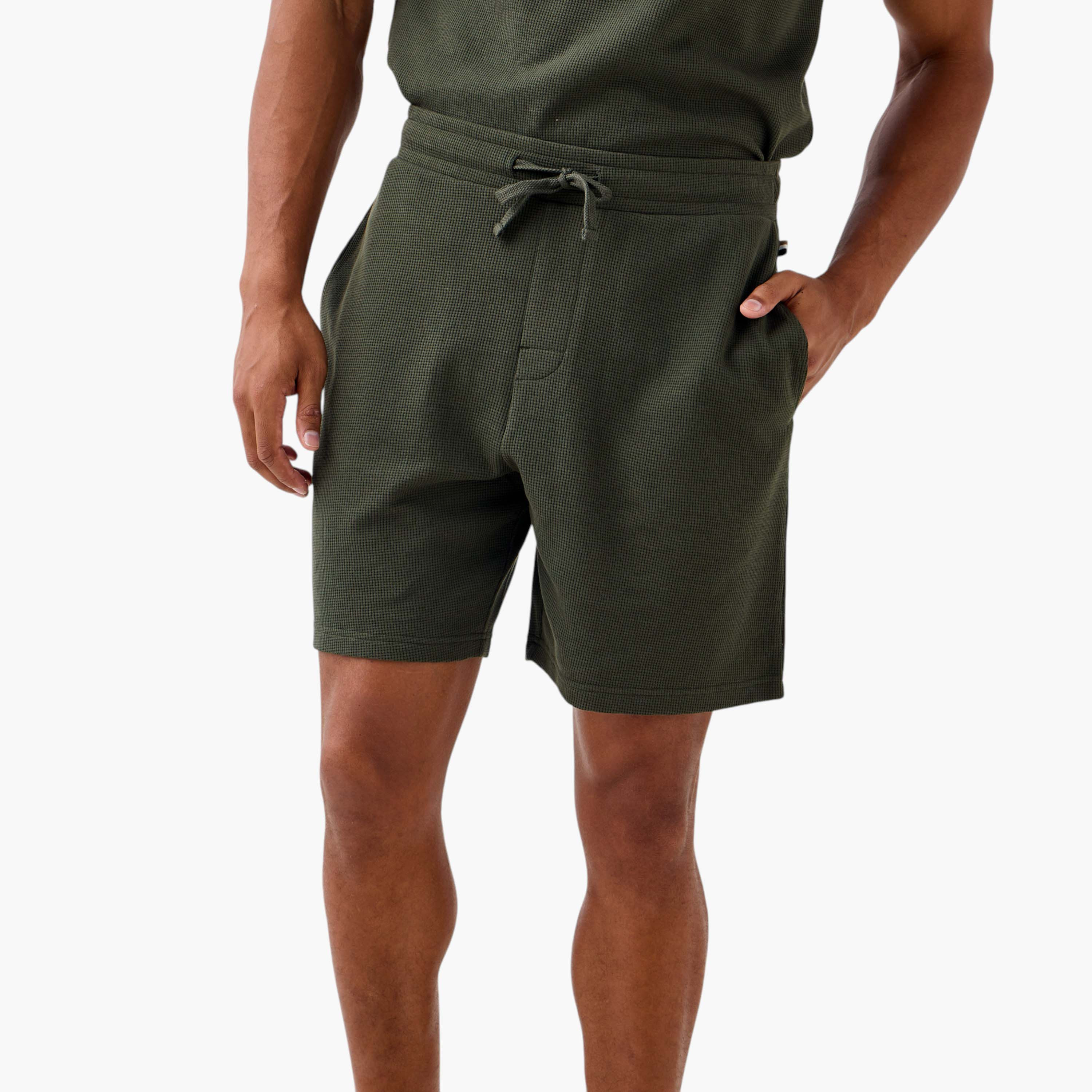 Textured Shorts Set-men-clothing-nightwear-sets-image-3